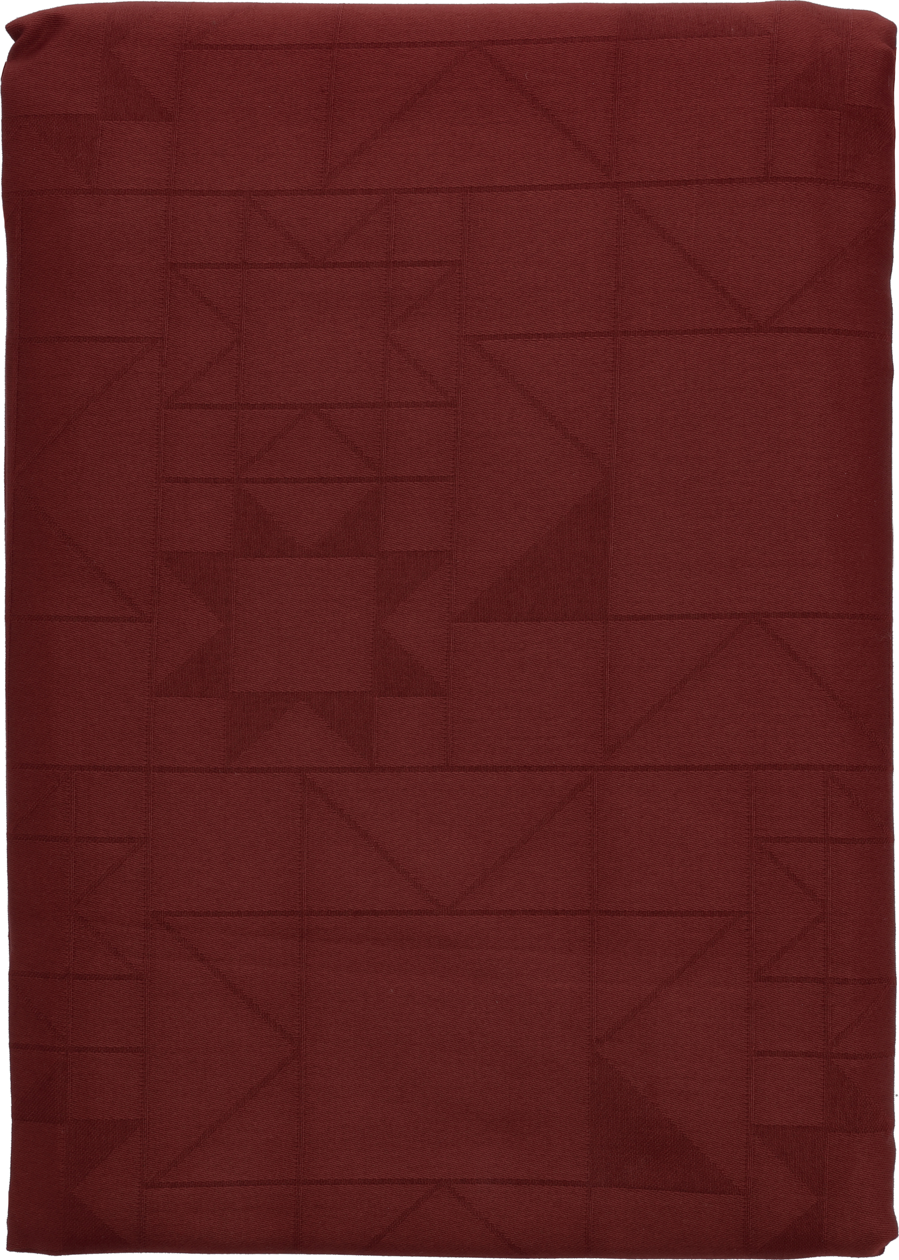 Obrus Star Damask 140 x 270 cm czerwony