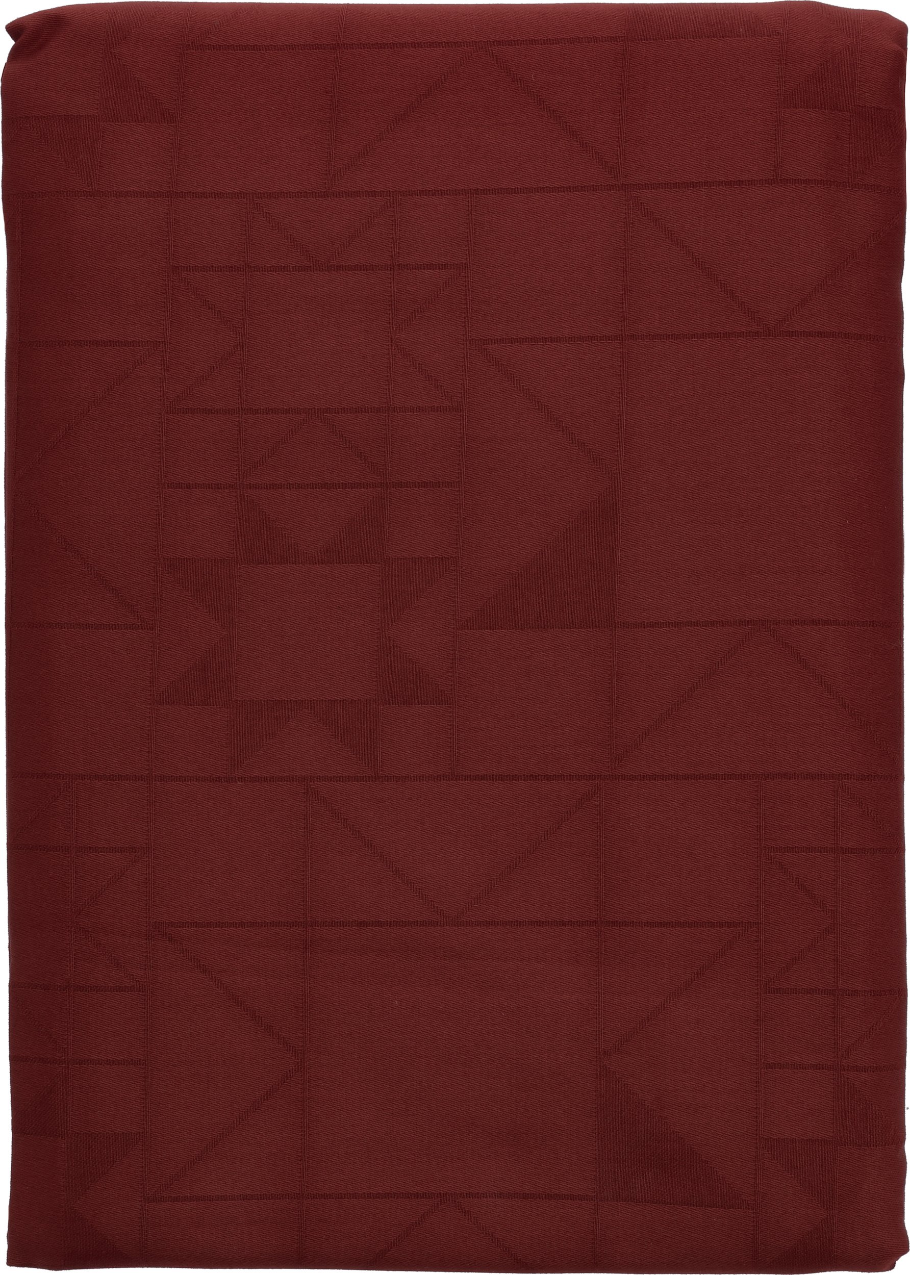 Obrus Star Damask 140 x 270 cm czerwony