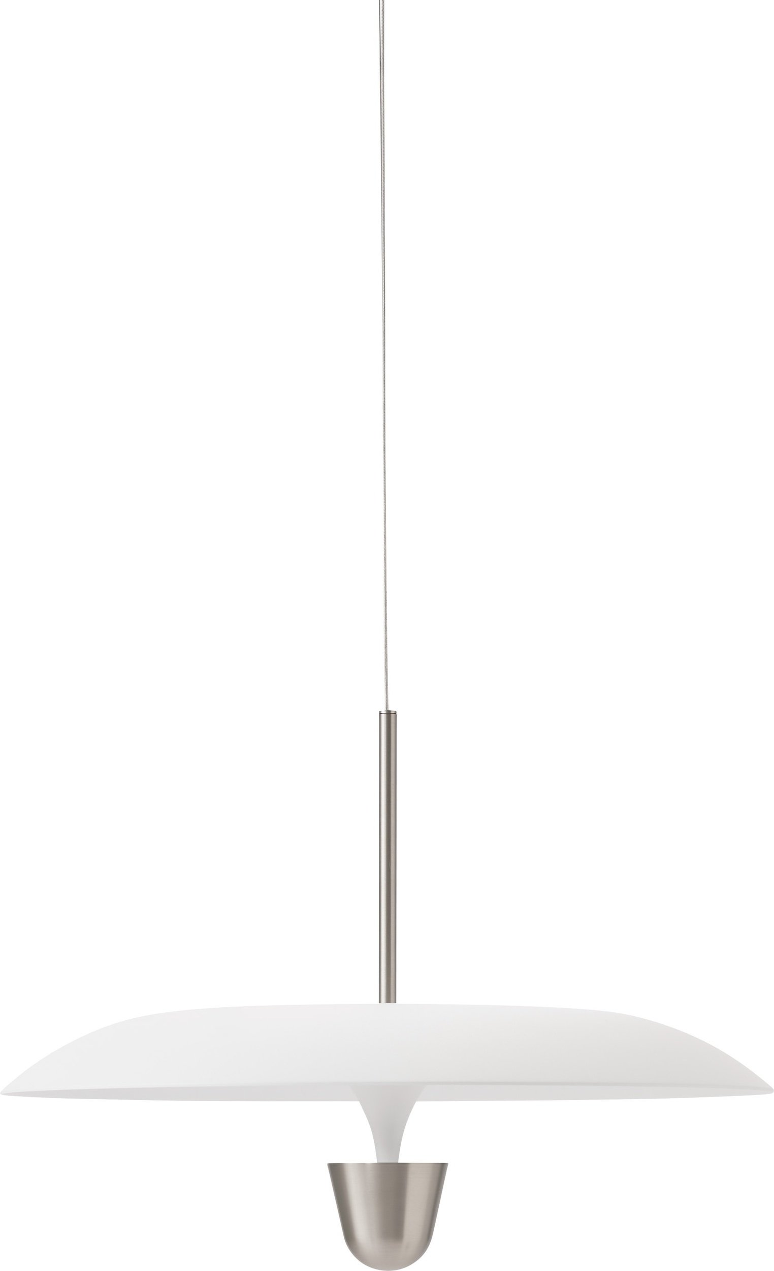 Lampa wisząca Kantarell 55 cm biała