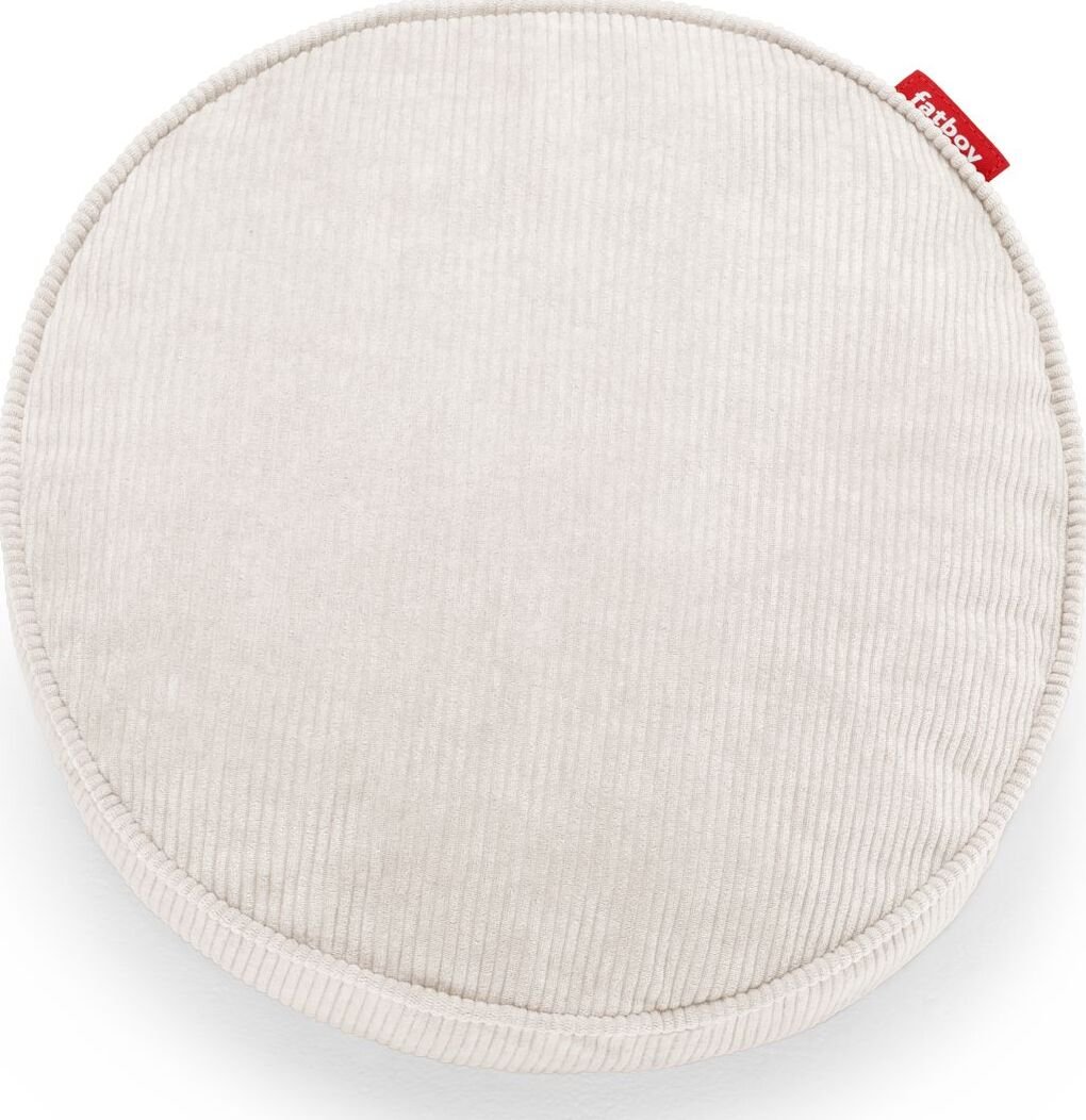 Poduszka Point Cord kremowa z recyklingu