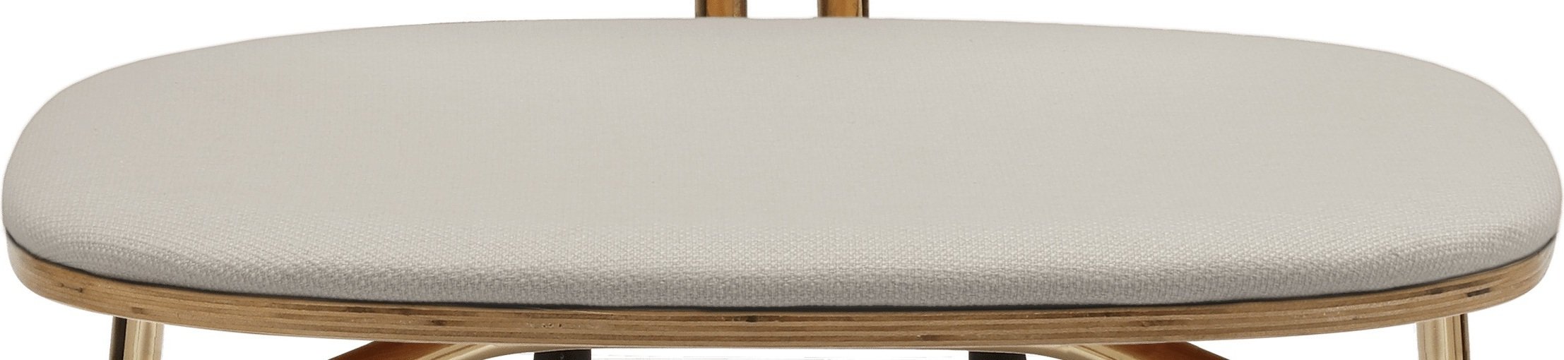 Poduszka na krzesło Curious Lounge jasnopiaskowa