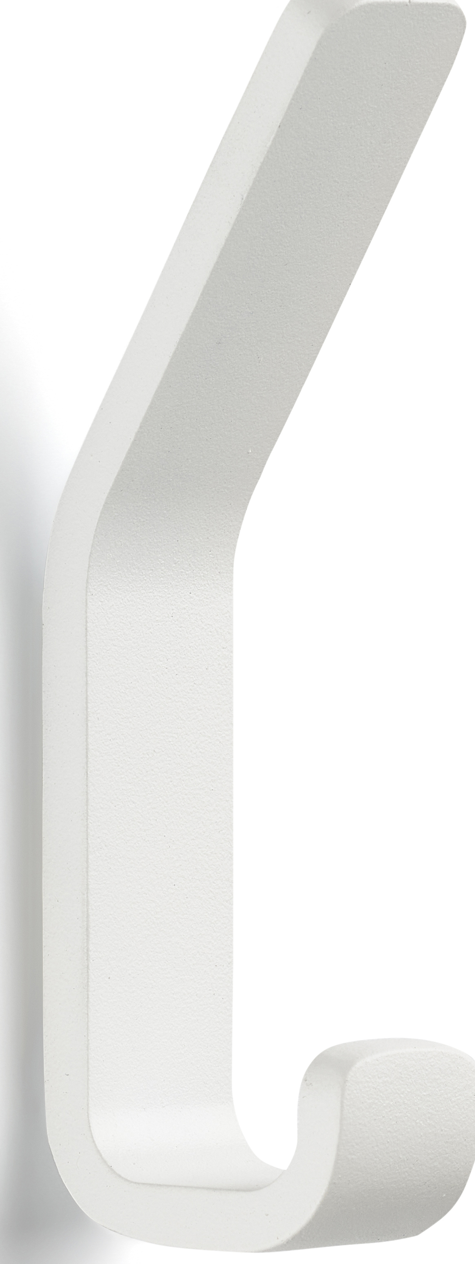 Haczyk ścienny Rim biały podwójny