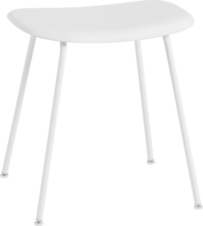 Stołek Fiber Tube biały