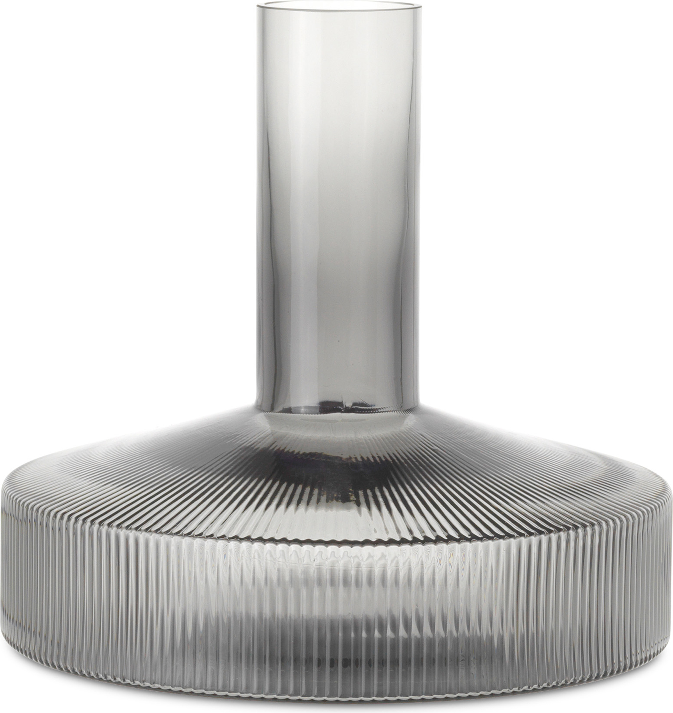 Karafka do wina Ripple 1,1 l przydymiona