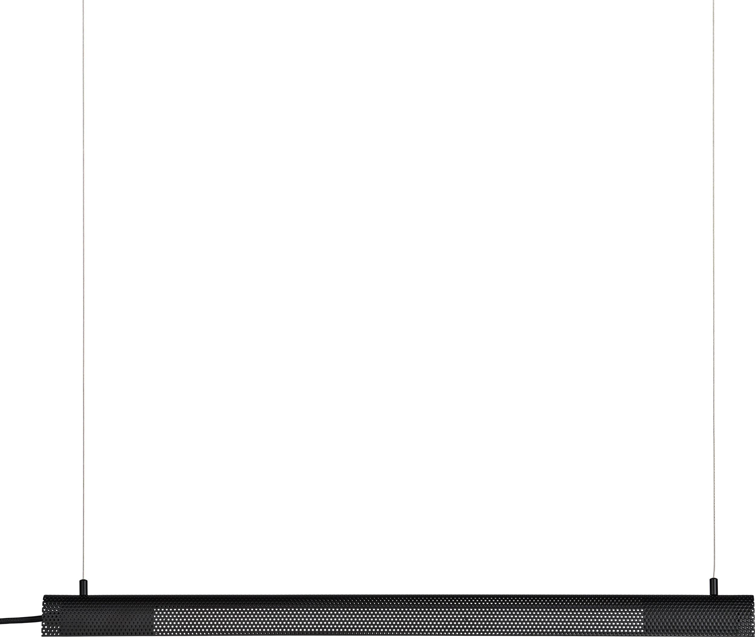 Lampa wisząca Radent 70 cm czarna