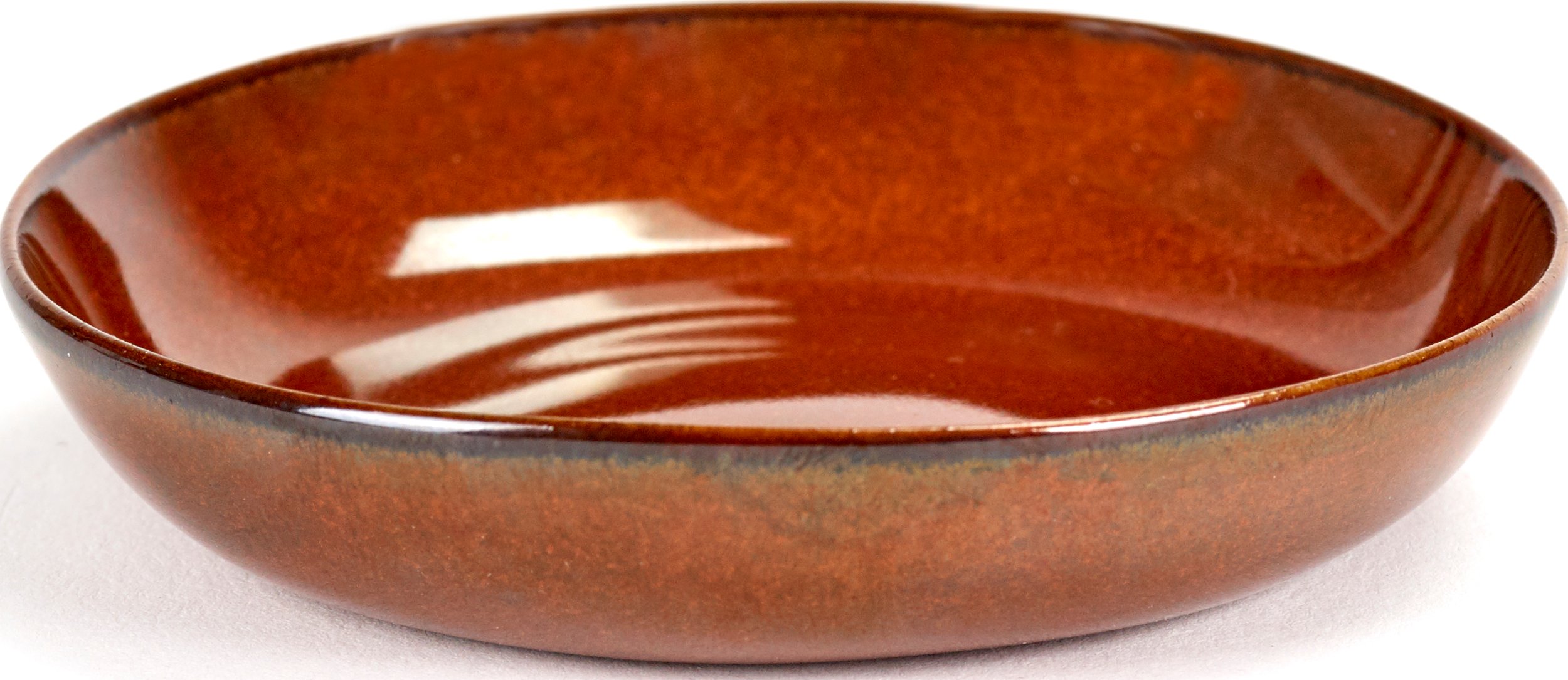 Talerz głęboki Terres de Rêves 7 cm rdzawy