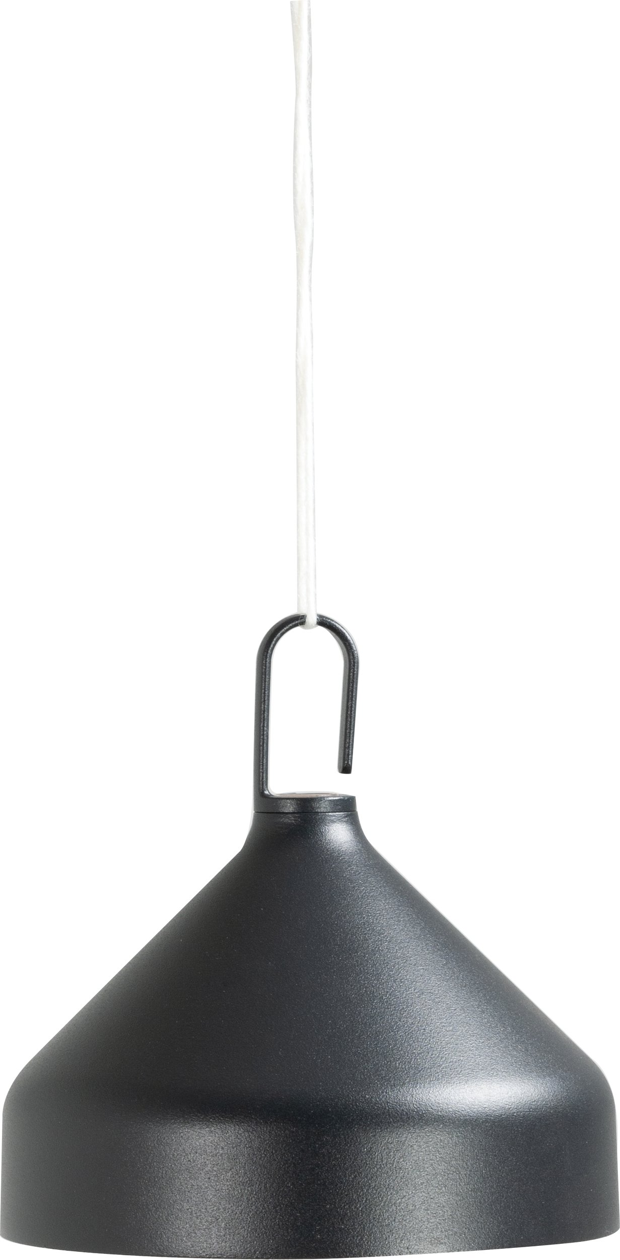 Lampa wisząca bezprzewodowa Amelie czarna