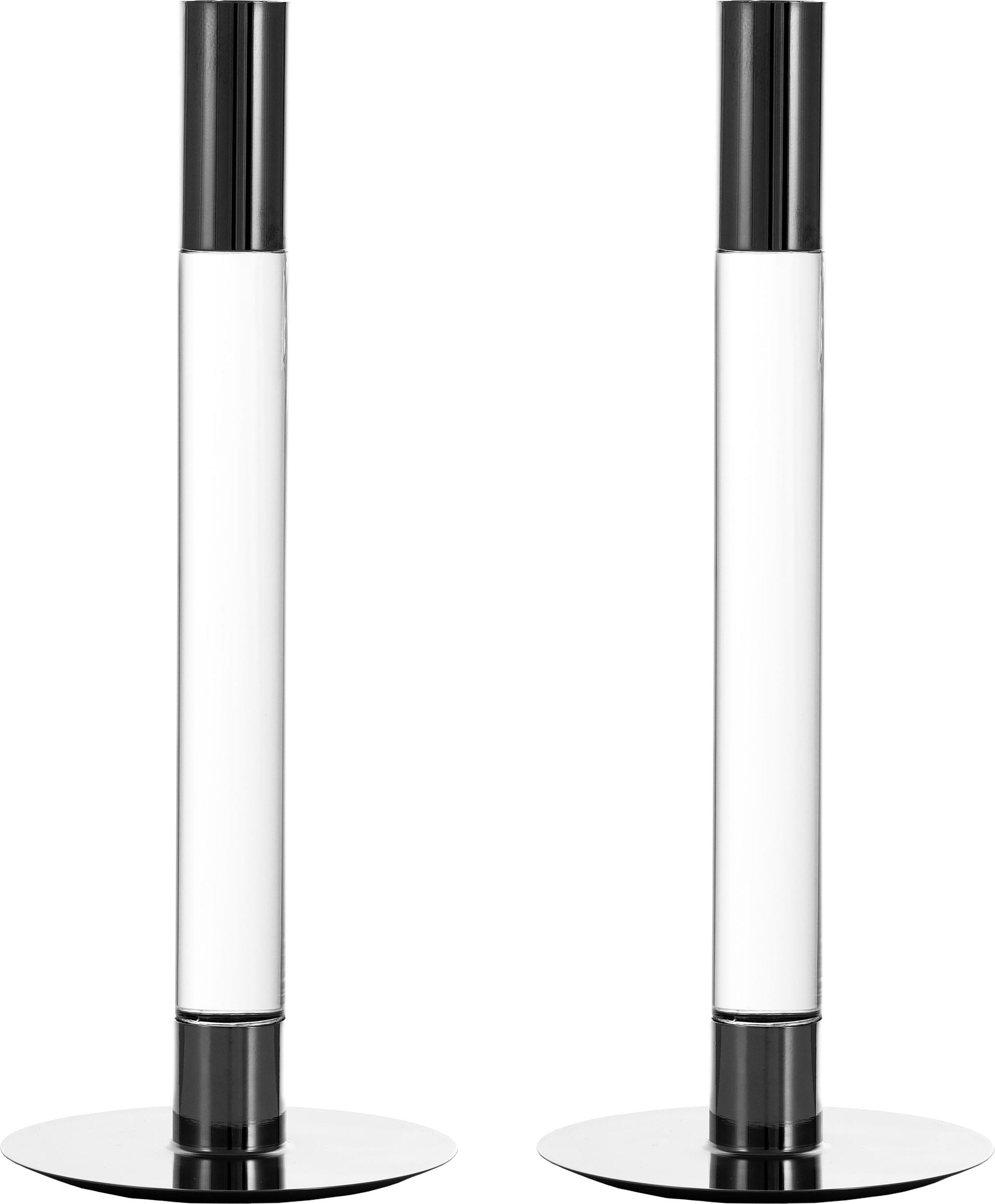 Świeczniki na klasyczne świece Lumiere 2 szt.