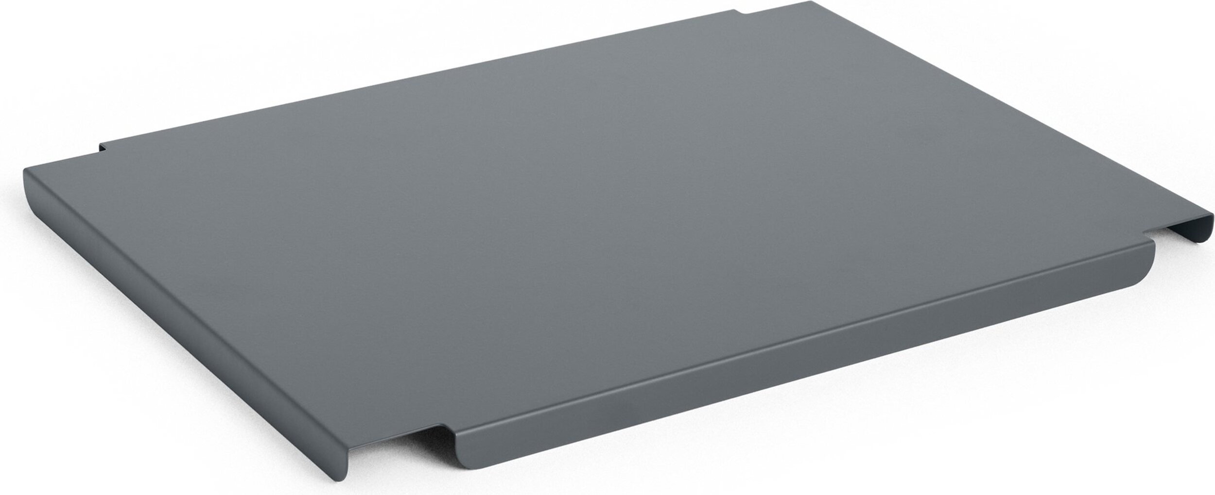 Pokrywka metalowa do kosza do przechowywania Hay Colour Crate M w kolorze węgla