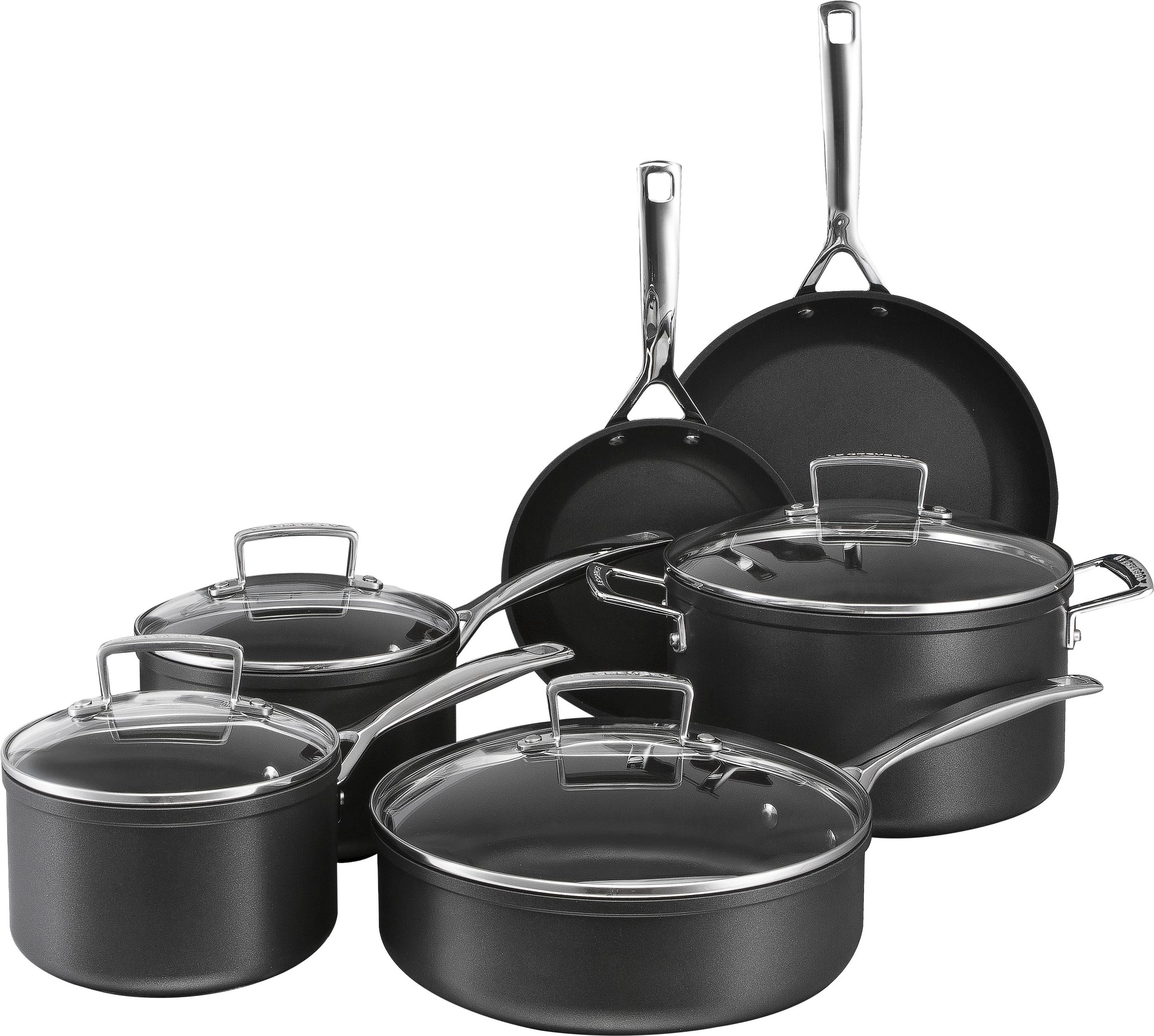 Zestaw garnków i patelni Le Creuset aluminium nieprzywierające 6 el.