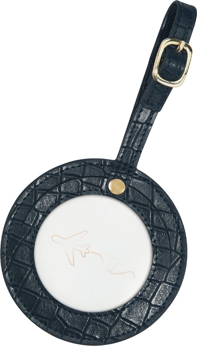 Zawieszka na bagaż Stackers Croc niebieska