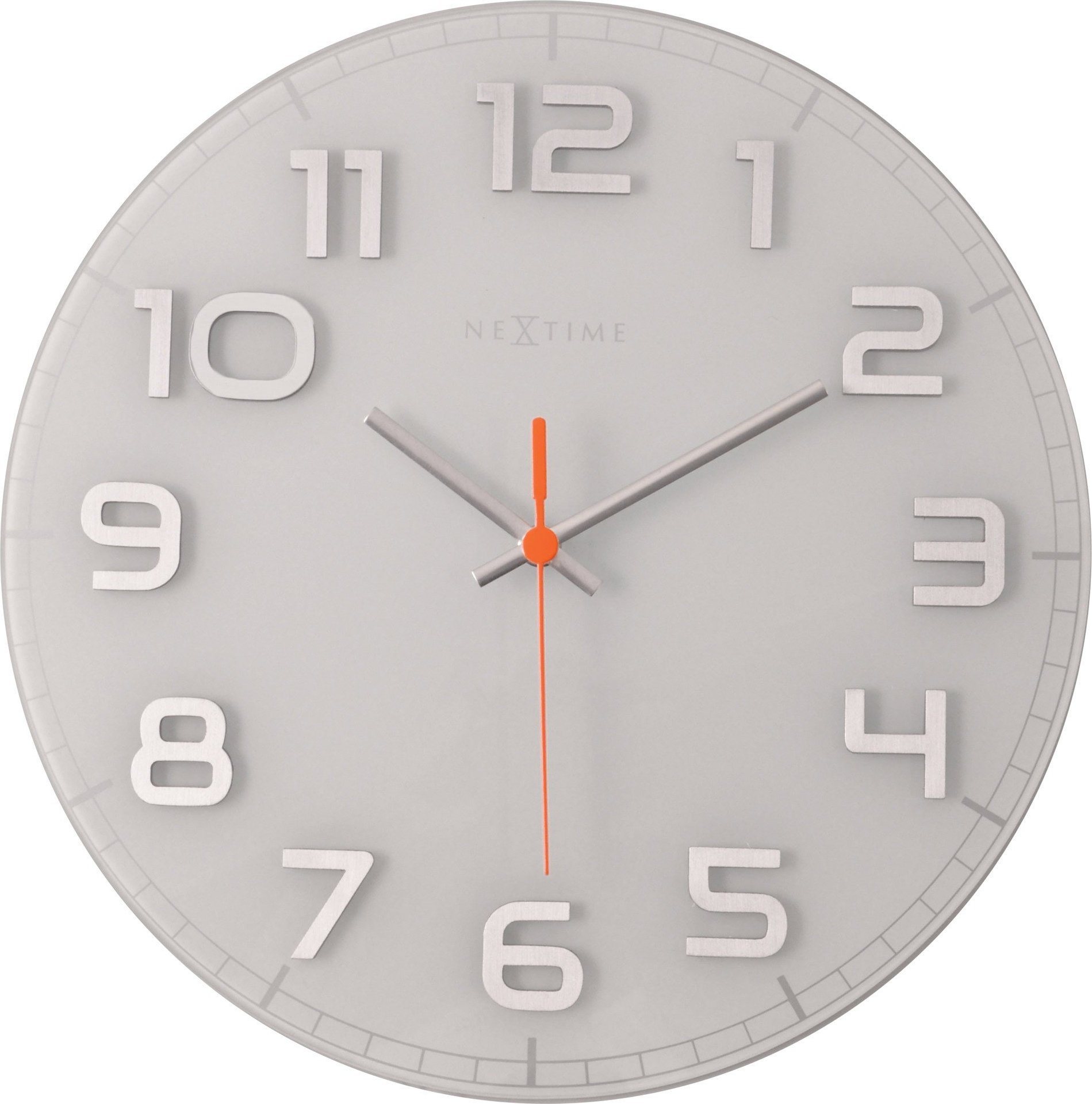 Zegar ścienny Classy Round biały