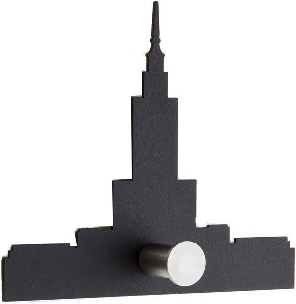 Wieszak pojedynczy Pałac czarny