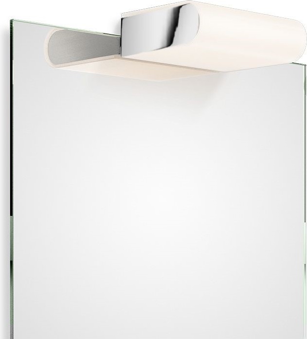 Lampa nad lustro Book Clip On 15 cm chrom