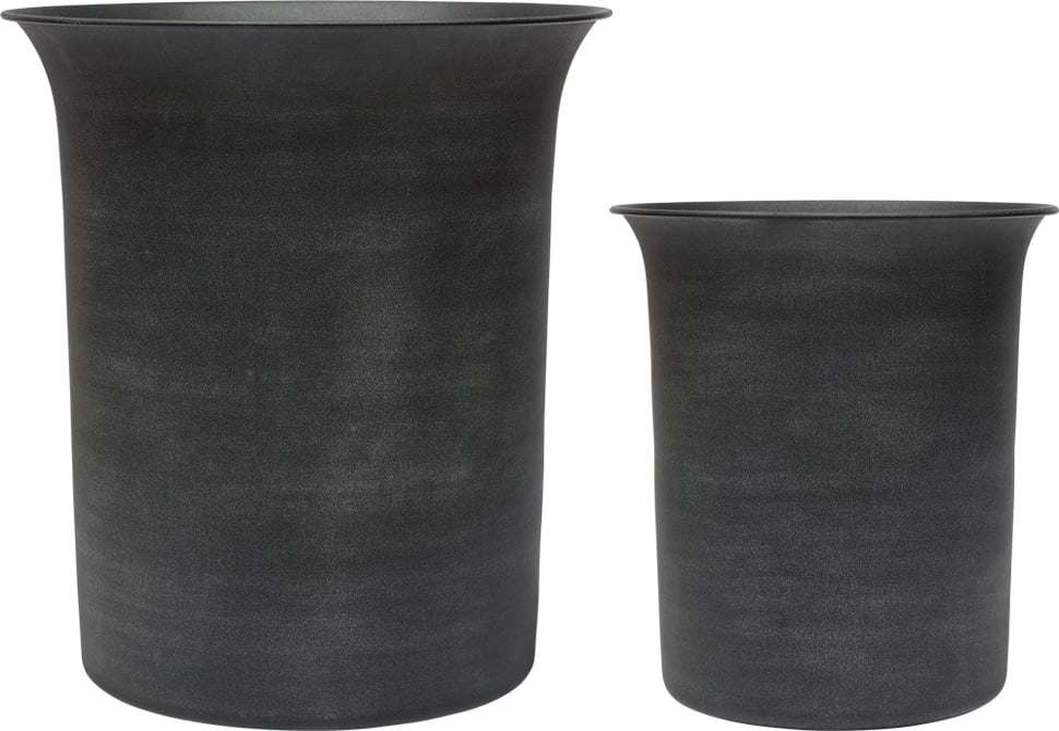 Doniczki Iri metalowe 2 szt.