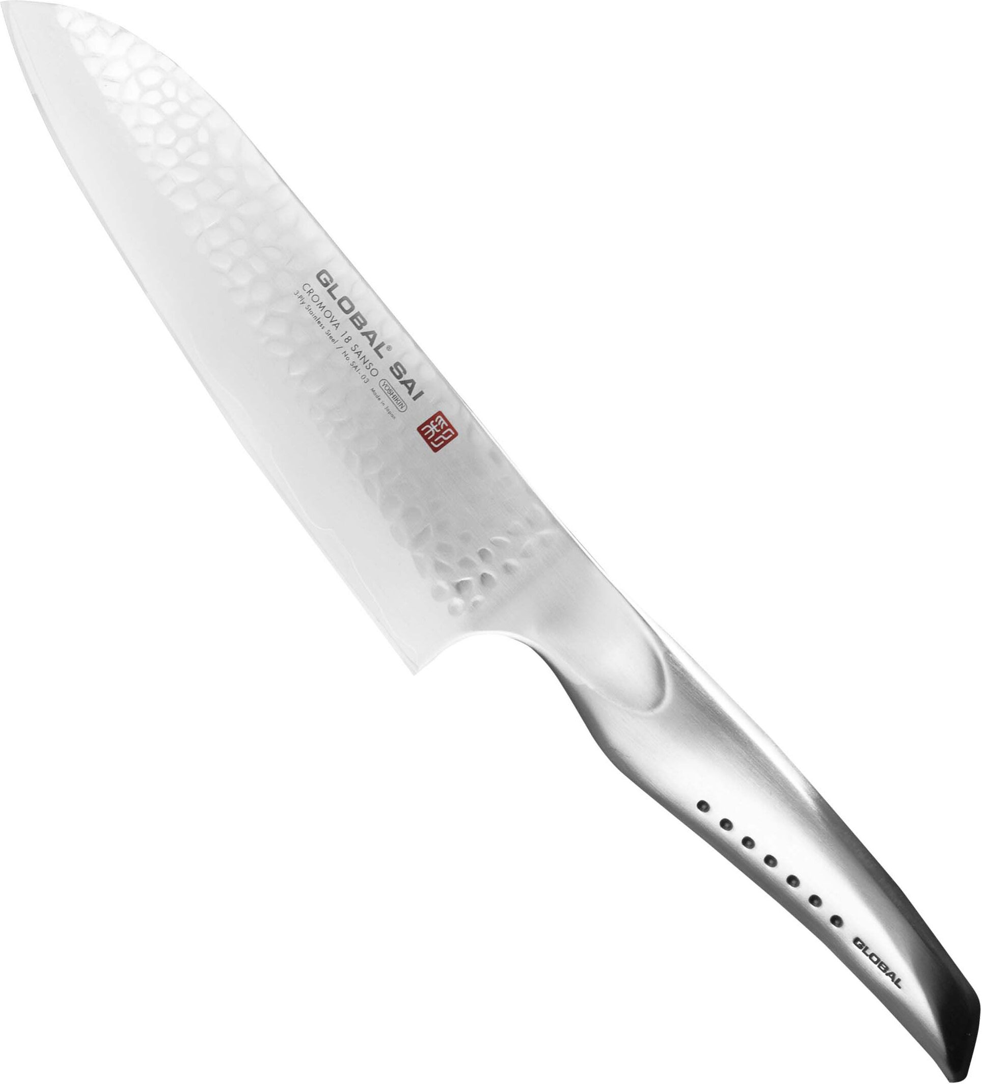 Nóż Santoku Global Sai 19 cm