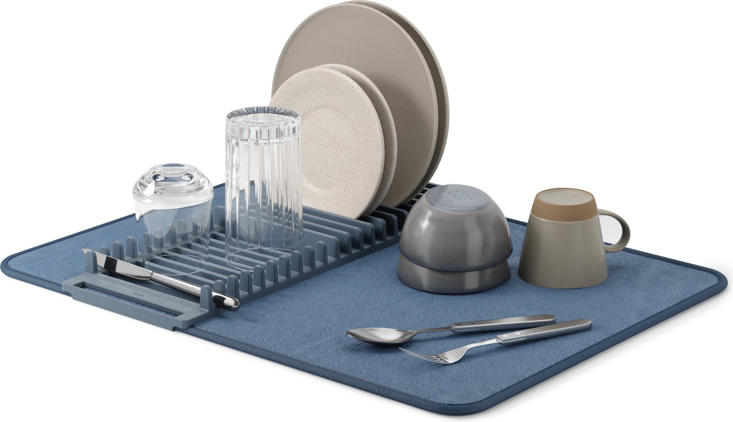 Suszarka do naczyń Udry L niebieska