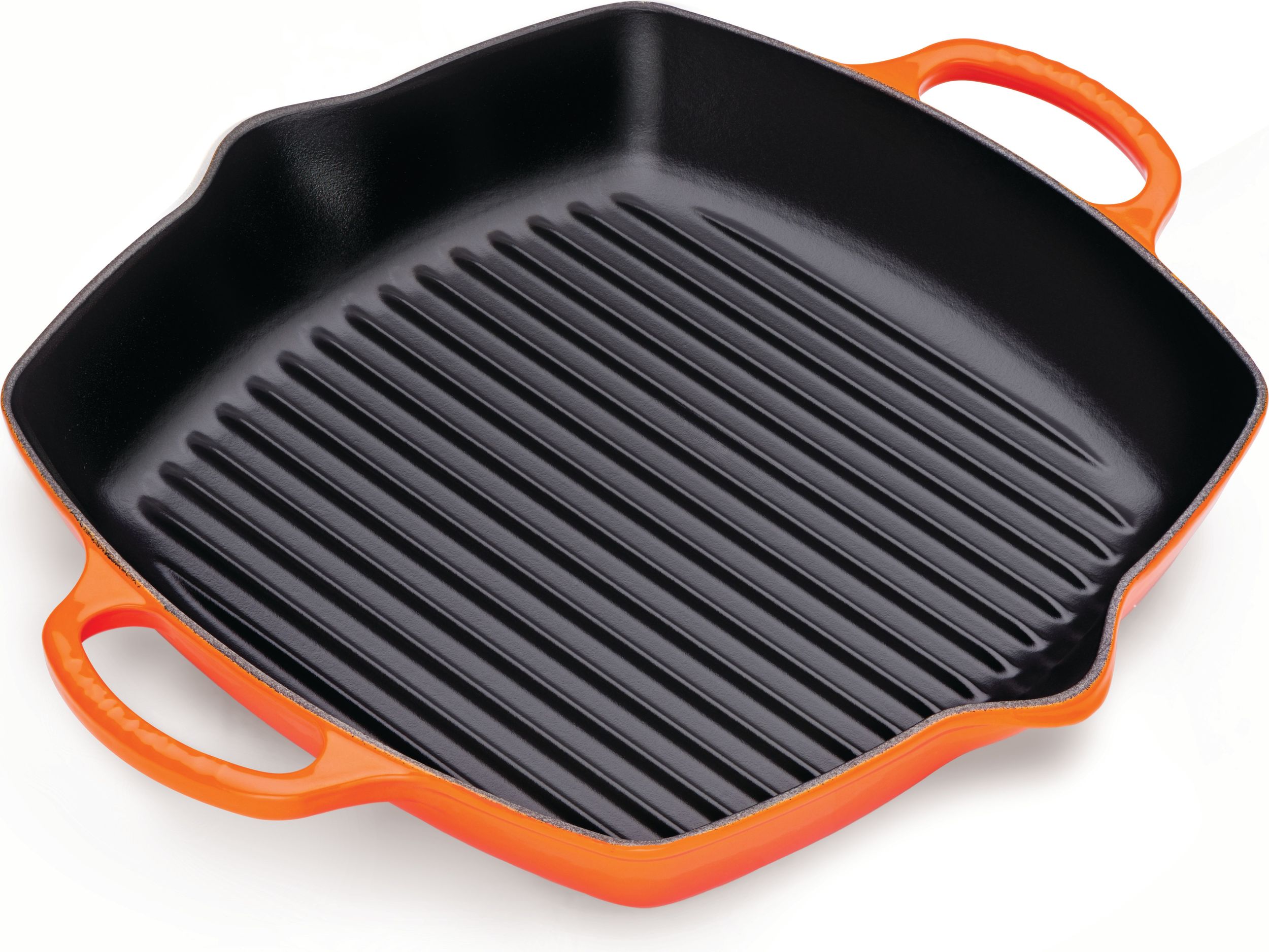 Patelnia grillowa Signature kwadratowa 30 cm płomienny pomarańcz