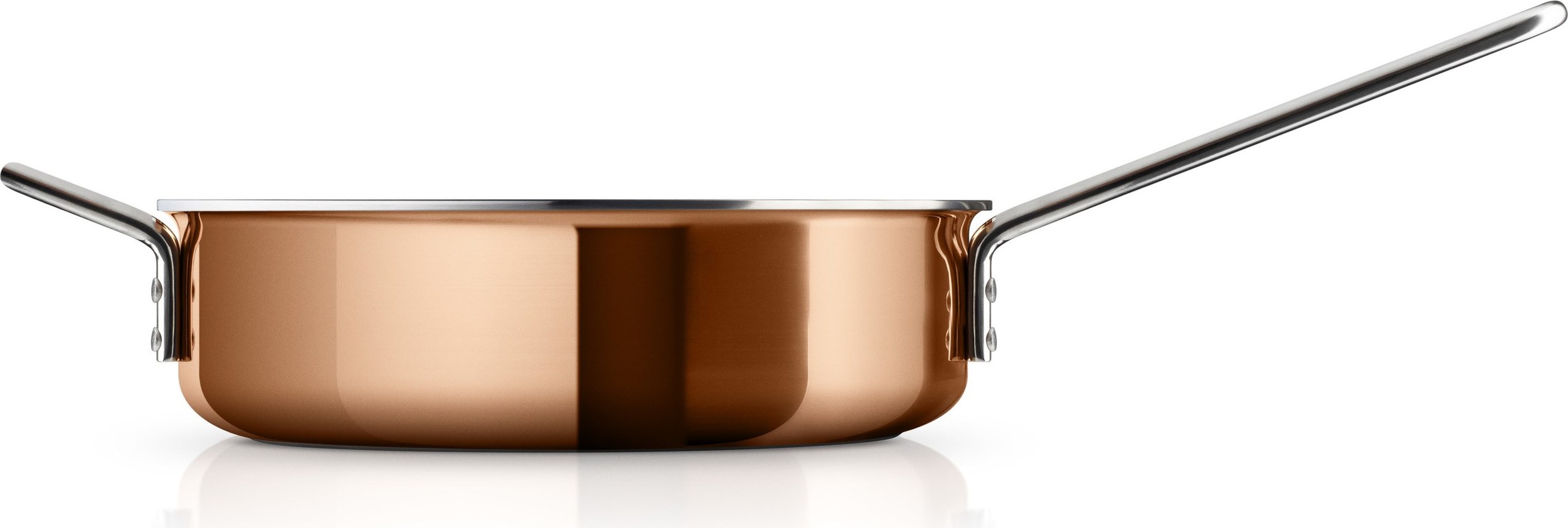 Patelnia wysoka Eva Trio Copper Line