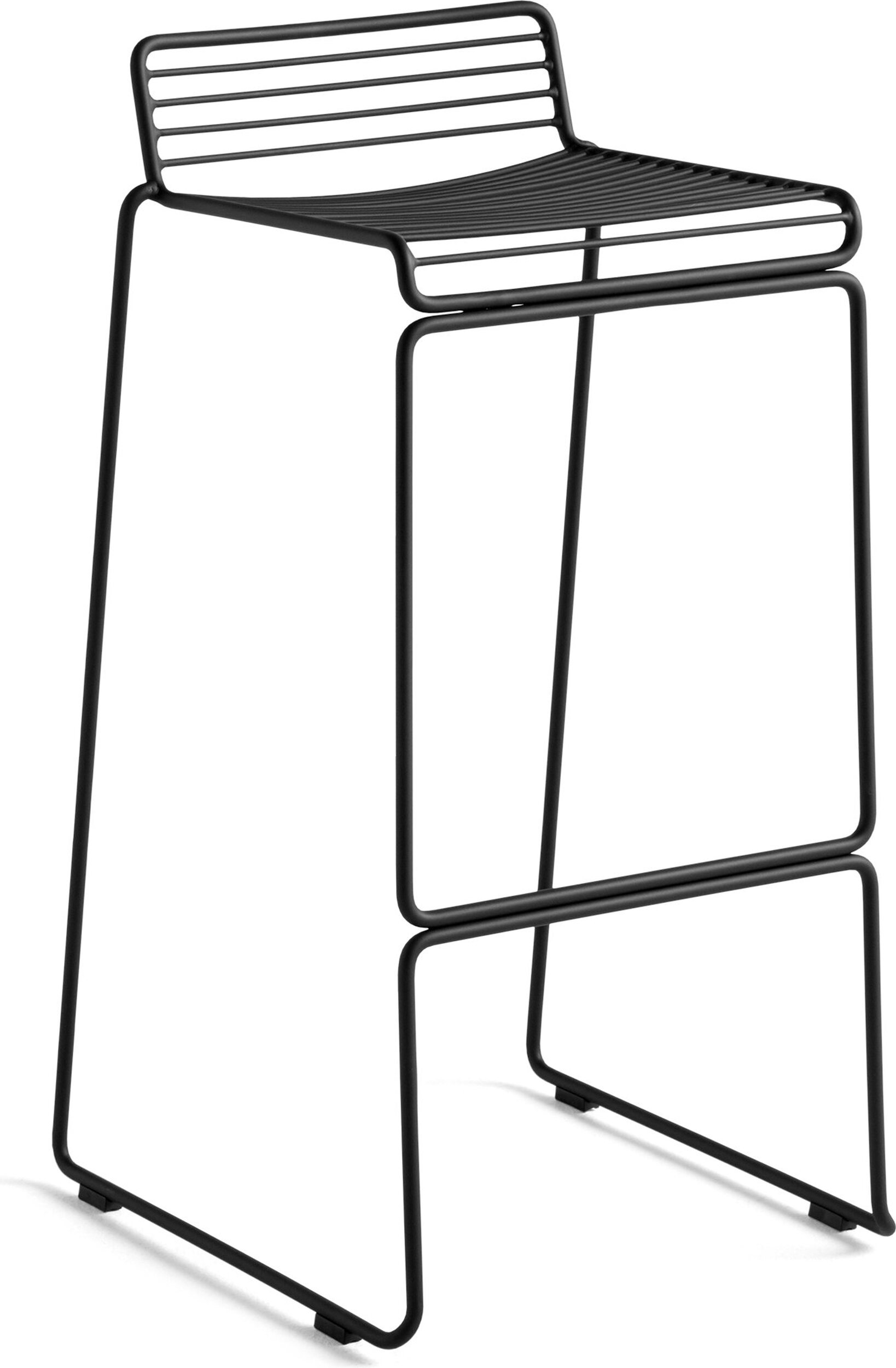 Stołek barowy Hee 75 cm czarny