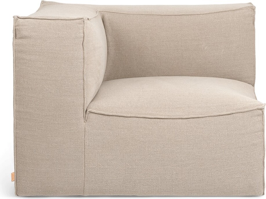 Narożnik lewostronny Catena Rich Linen 108 cm beżowy