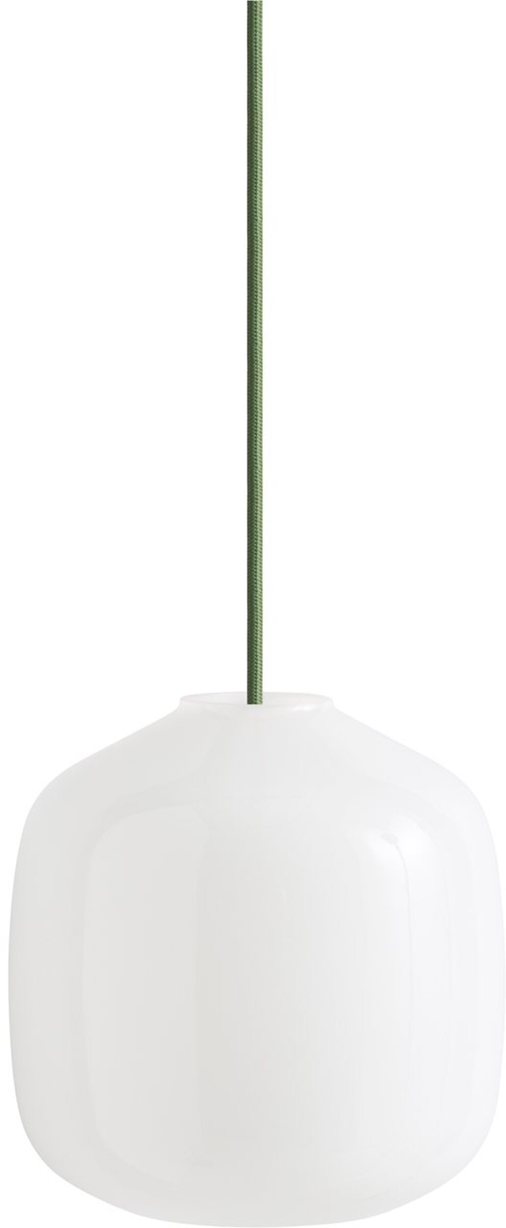 Lampa wisząca Aspekt Buoy 20 cm zielony kabel