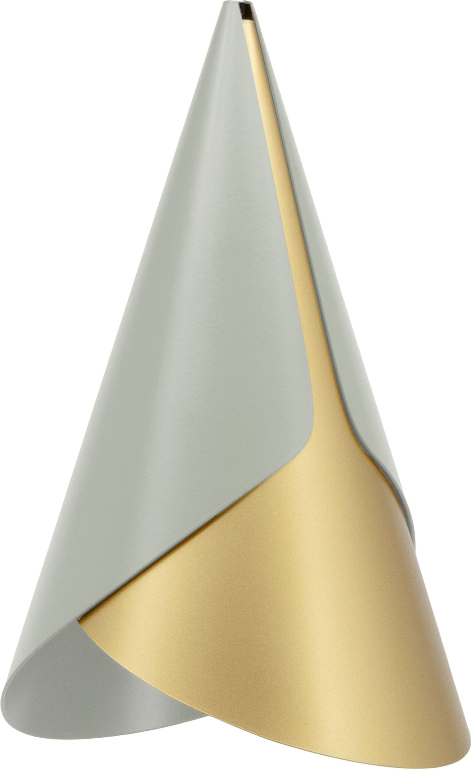 Lampa wisząca Cornet oliwkowo-złota