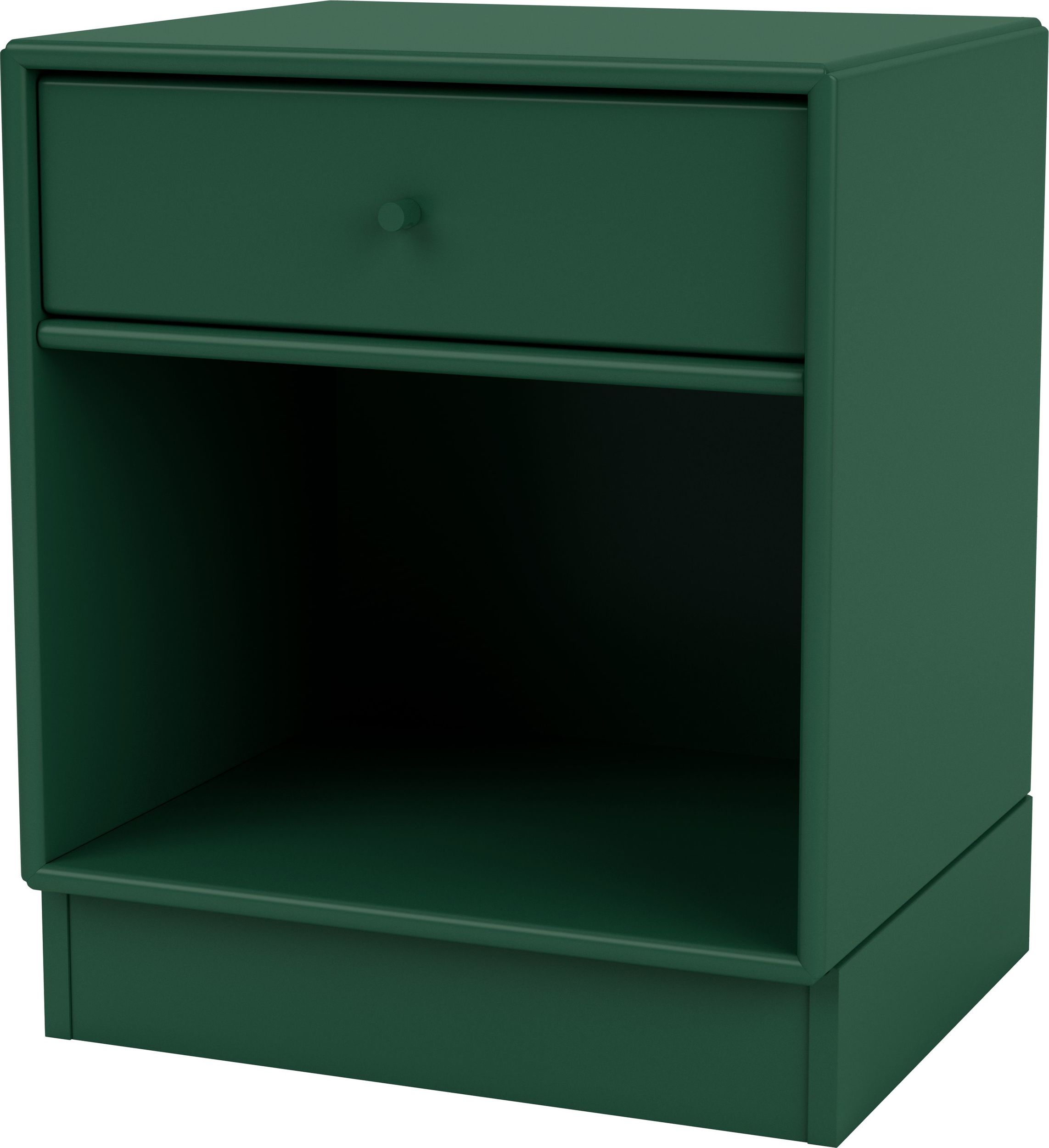 Szafka nocna Dream ciemnozielona na cokole 7 cm