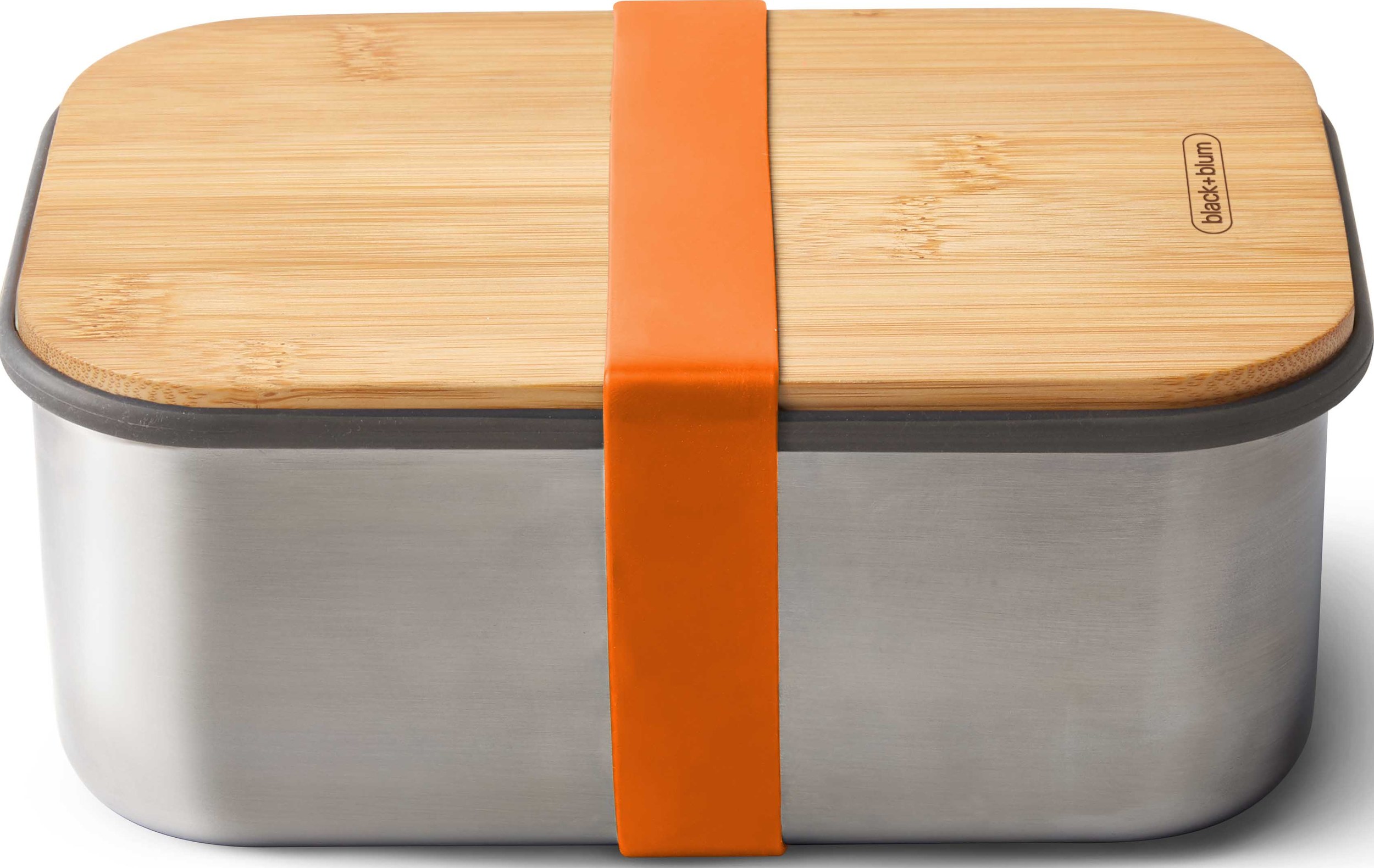Lunchbox Black+Blum L pomarańczowy ze stali nierdzewnej