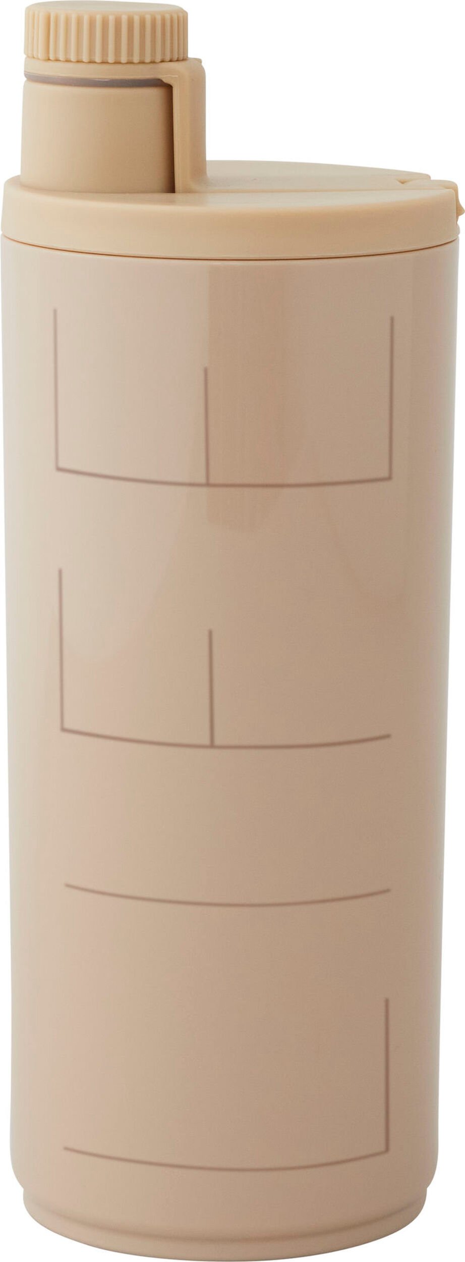 Shaker To Go 500 ml beżowy