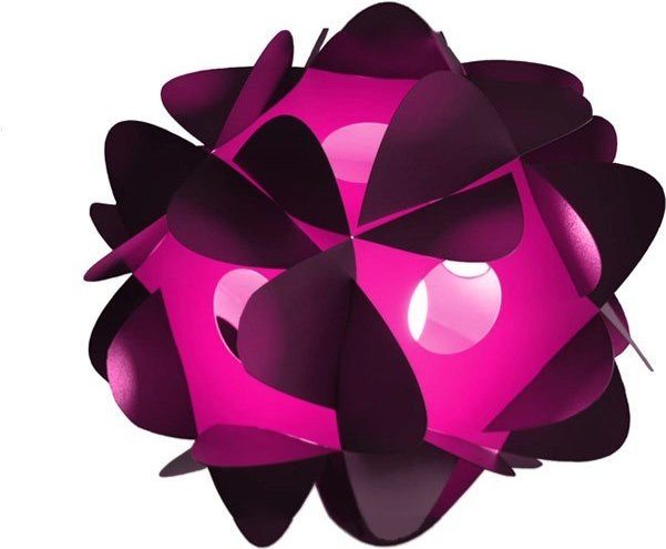 Lampa Orbital oberżyna