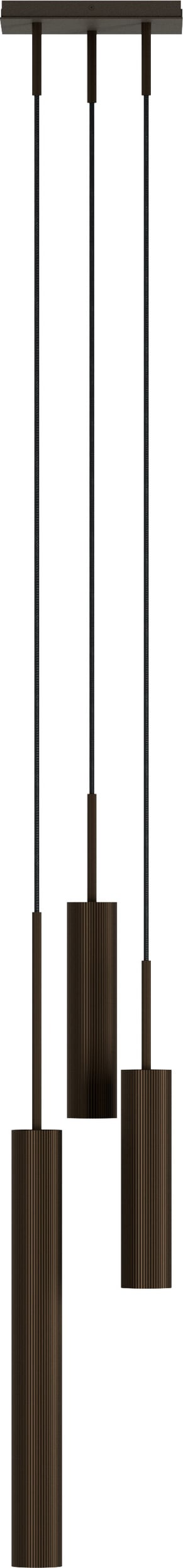 Lampa wisząca Tubulaire potrójna