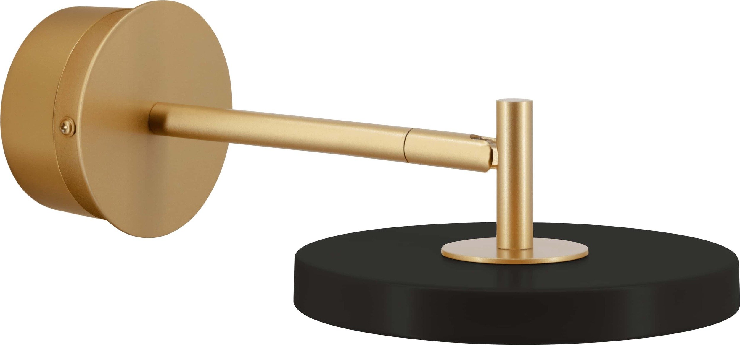 Kinkiet Asteria 25 cm czarny z zawieszeniem ściennym