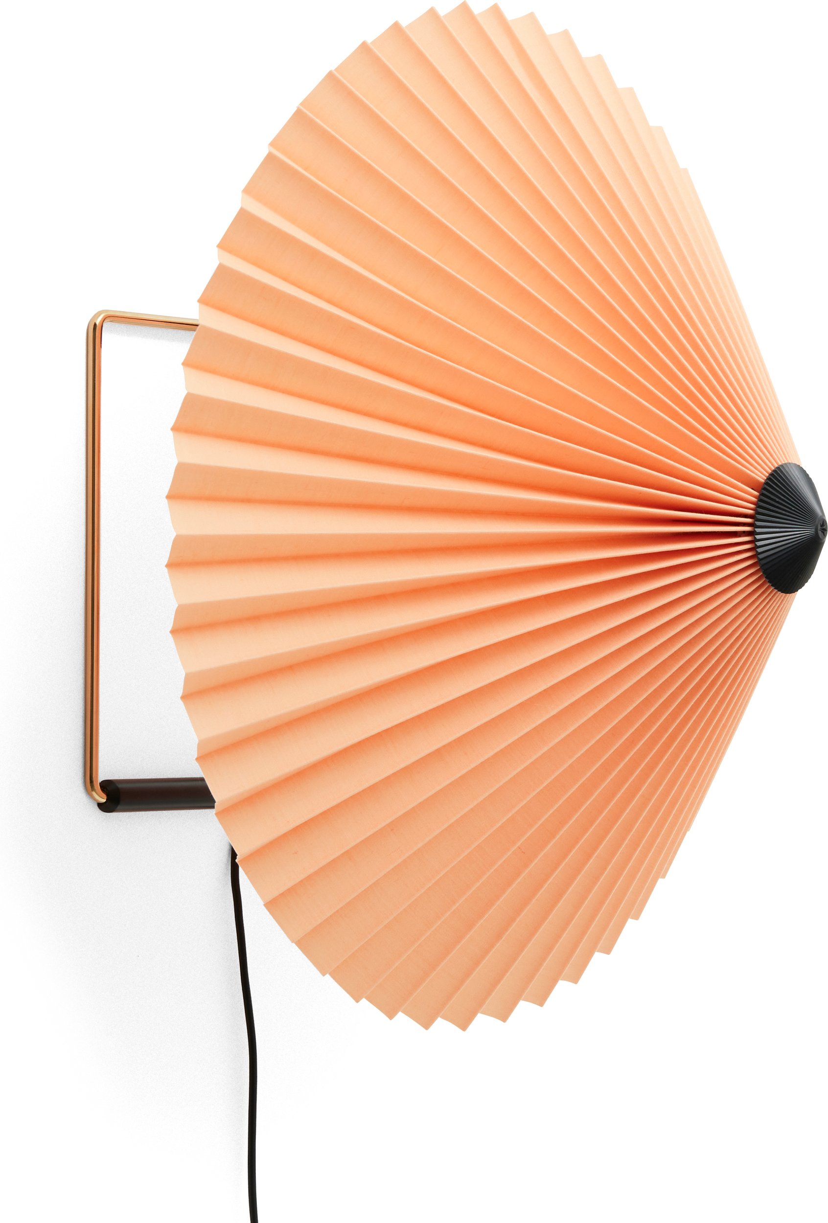 Lampa ścienna Matin 38 cm brzoskwiniowa