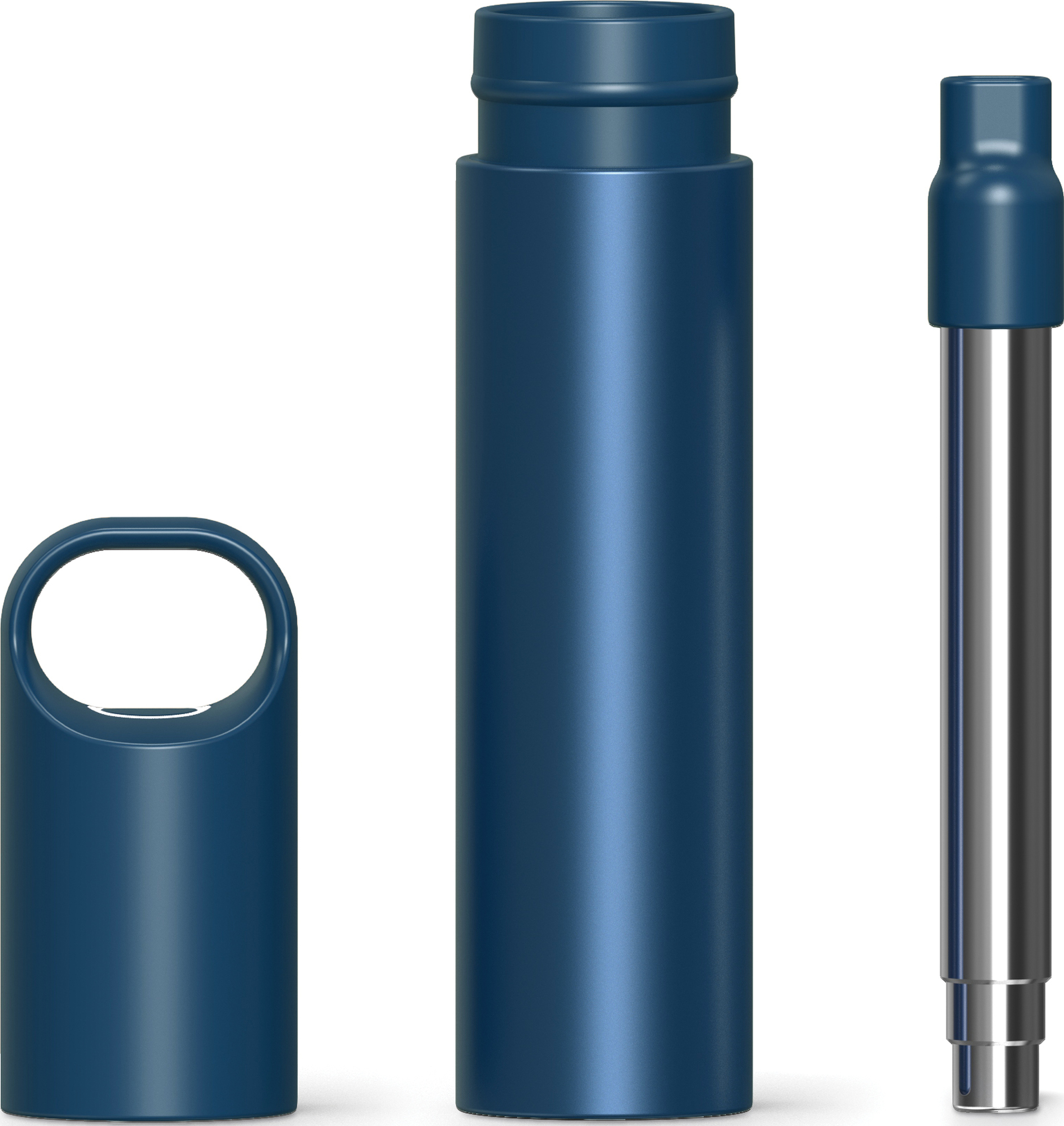 Słomka Nomaday ciemnoniebieska z dezynfektorem UV 3 el.