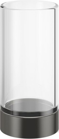 Kubek na szczoteczki do zębów Century ciemny metal mat