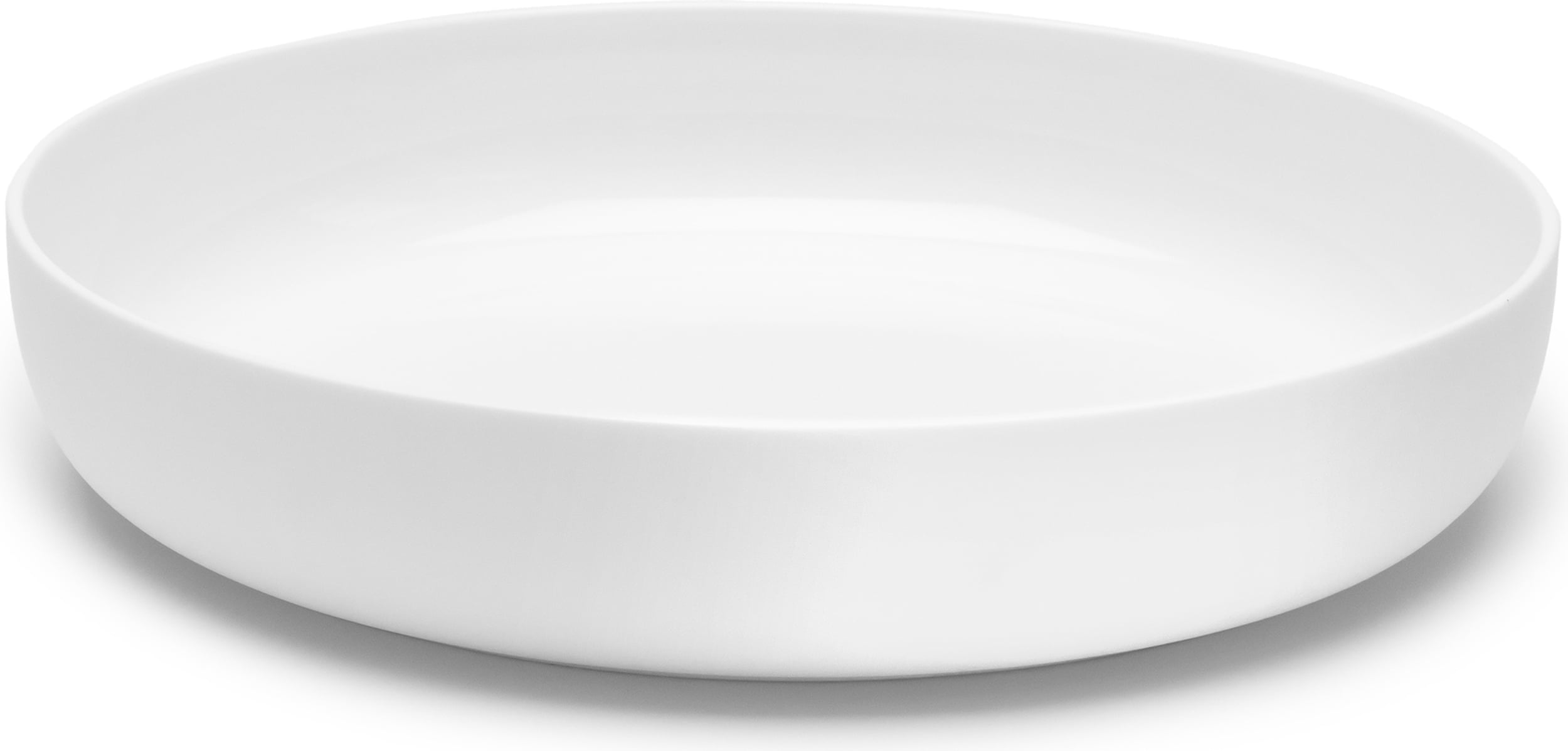 Talerz głęboki Base 24 cm biały szkliwiony