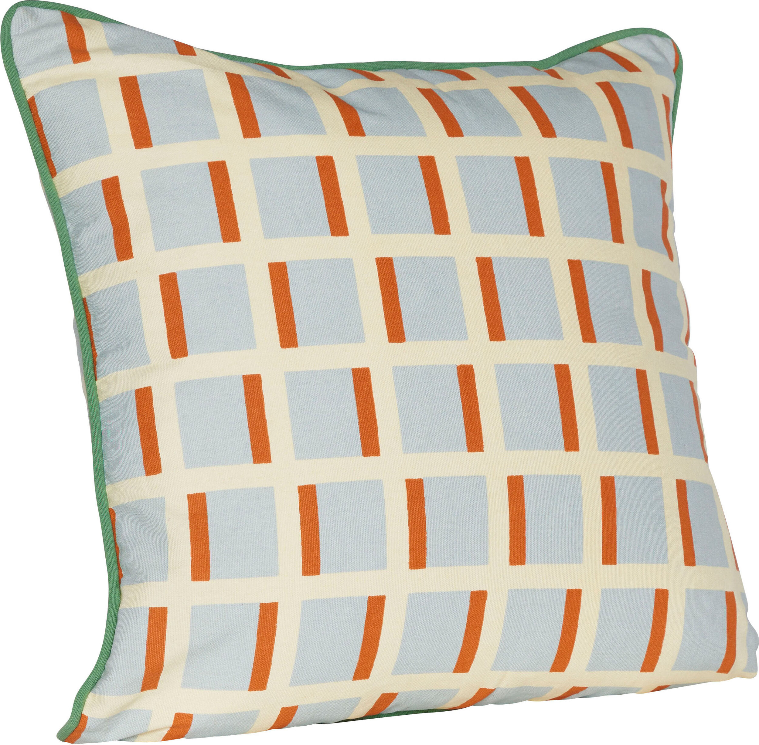 Poduszka dekoracyjna Agenda 50 x 50 cm szaro-piaskowa