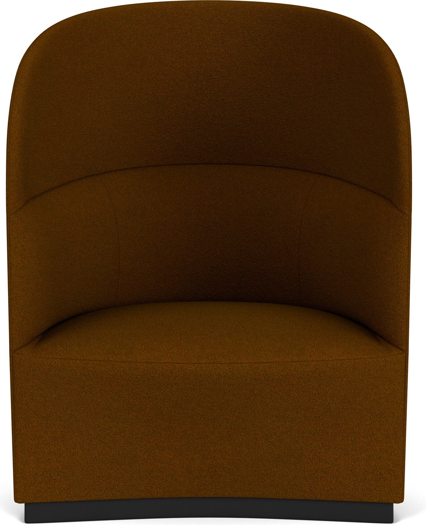 Fotel z wysokim oparciem Tearoom 89 cm brązowy