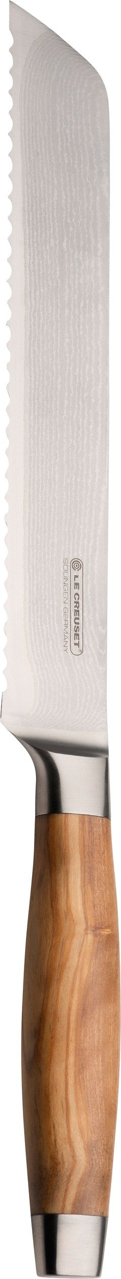 Nóż do pieczywa Le Creuset 20 cm z uchwytem drewnianym