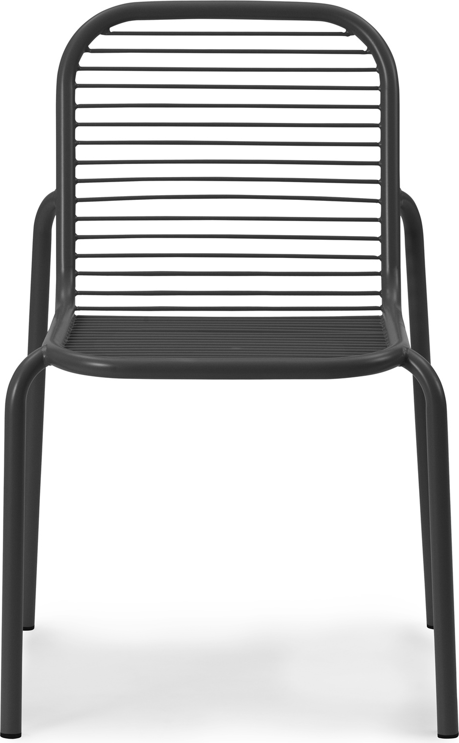 Krzesło ogrodowe Vig czarne