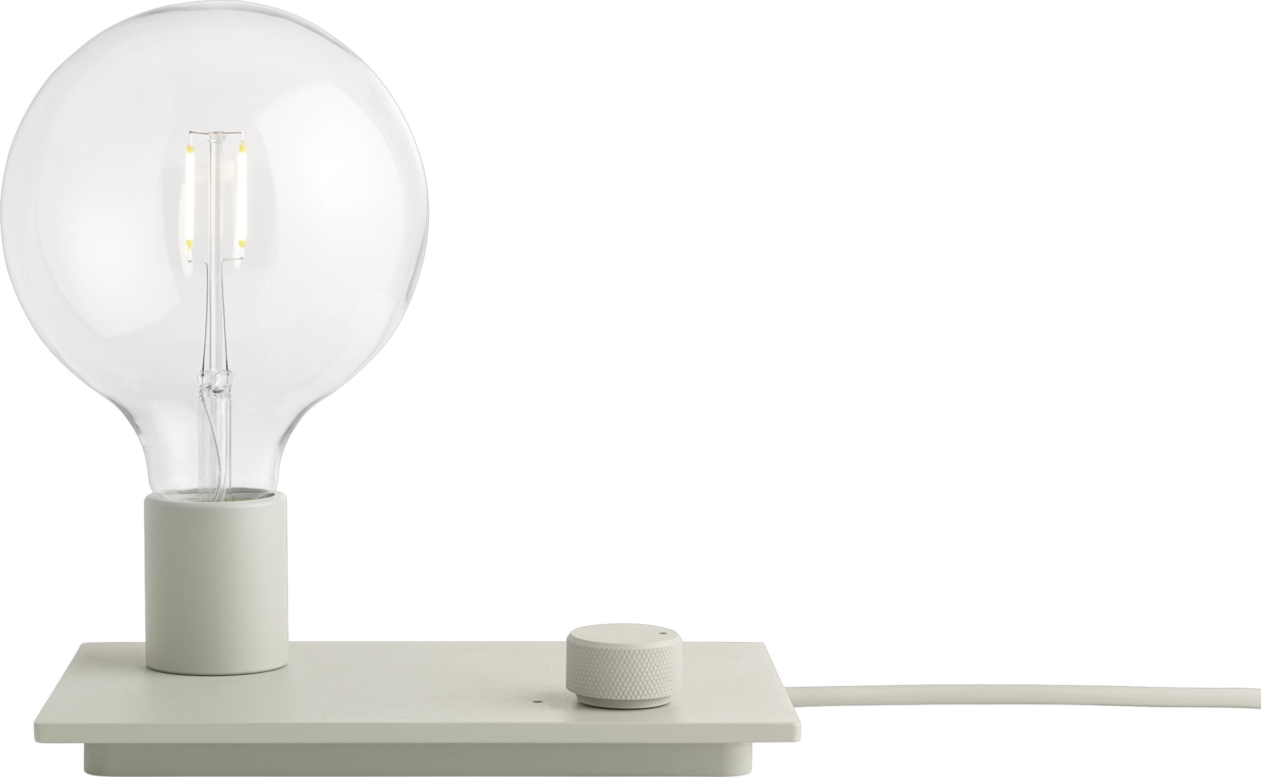 Lampa stołowa Control szara