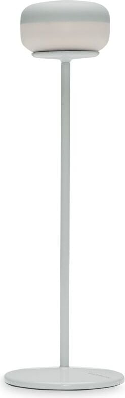 Lampa stołowa Cheerio jasnoszara bezprzewodowa