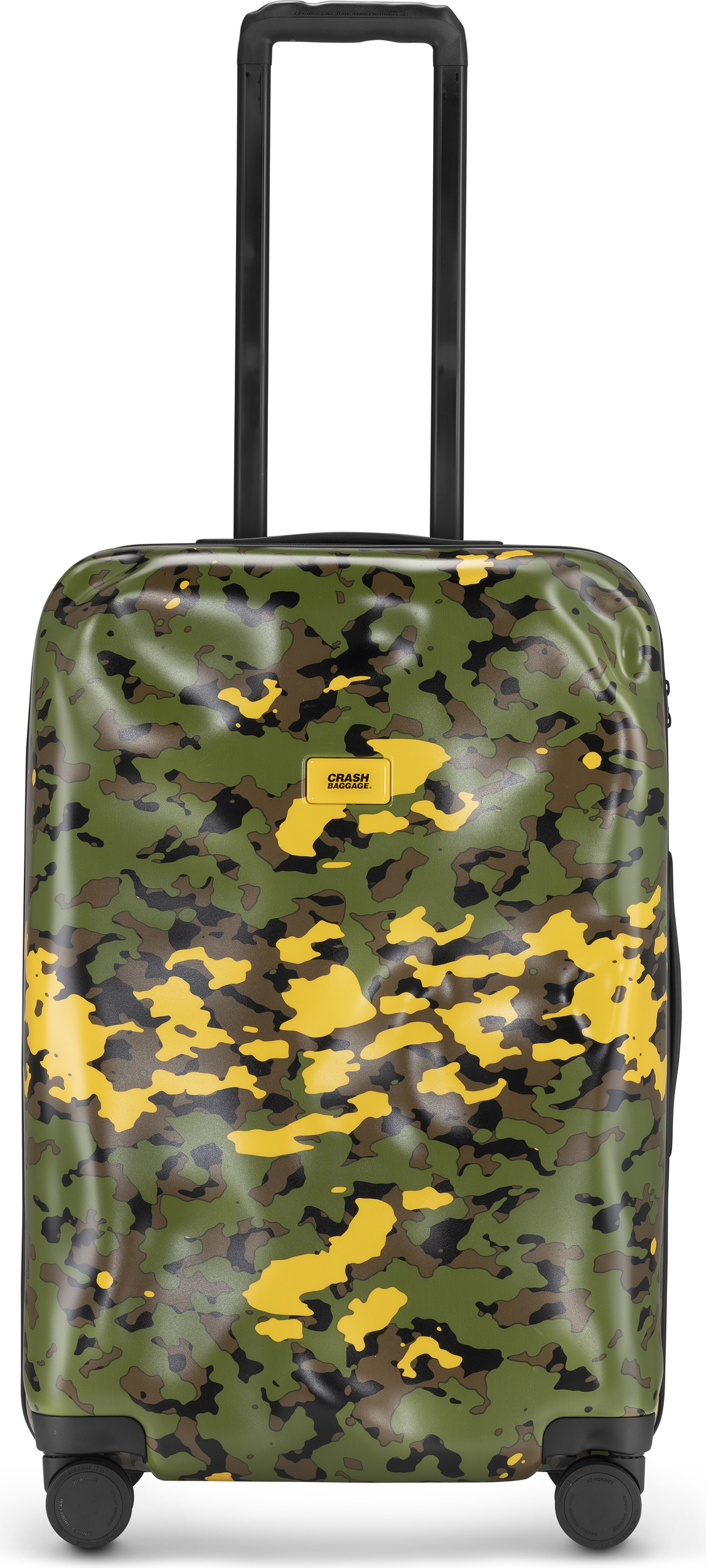 Walizka Icon Pattern średnia zielona