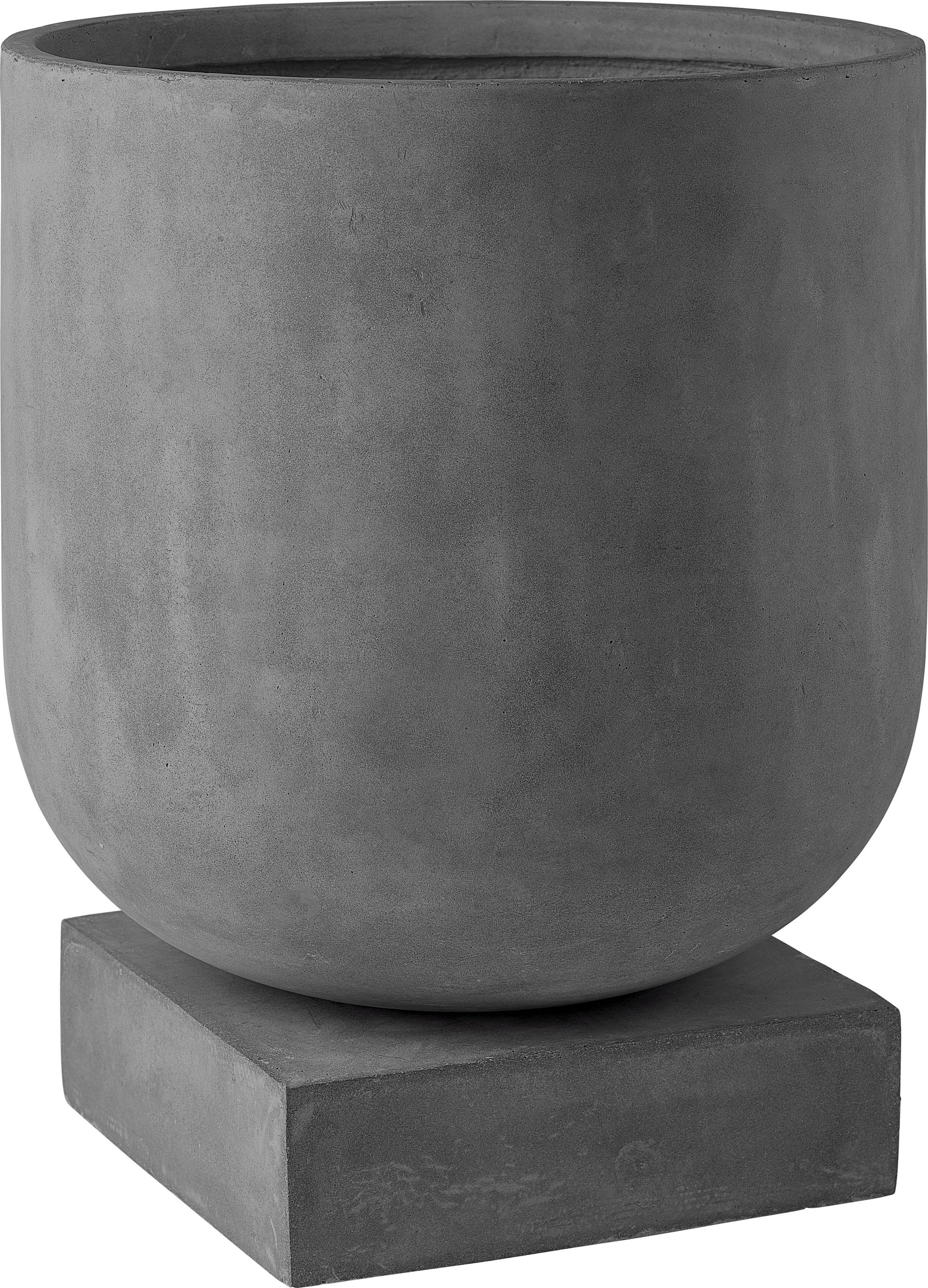 Doniczka Podium 33 cm szara