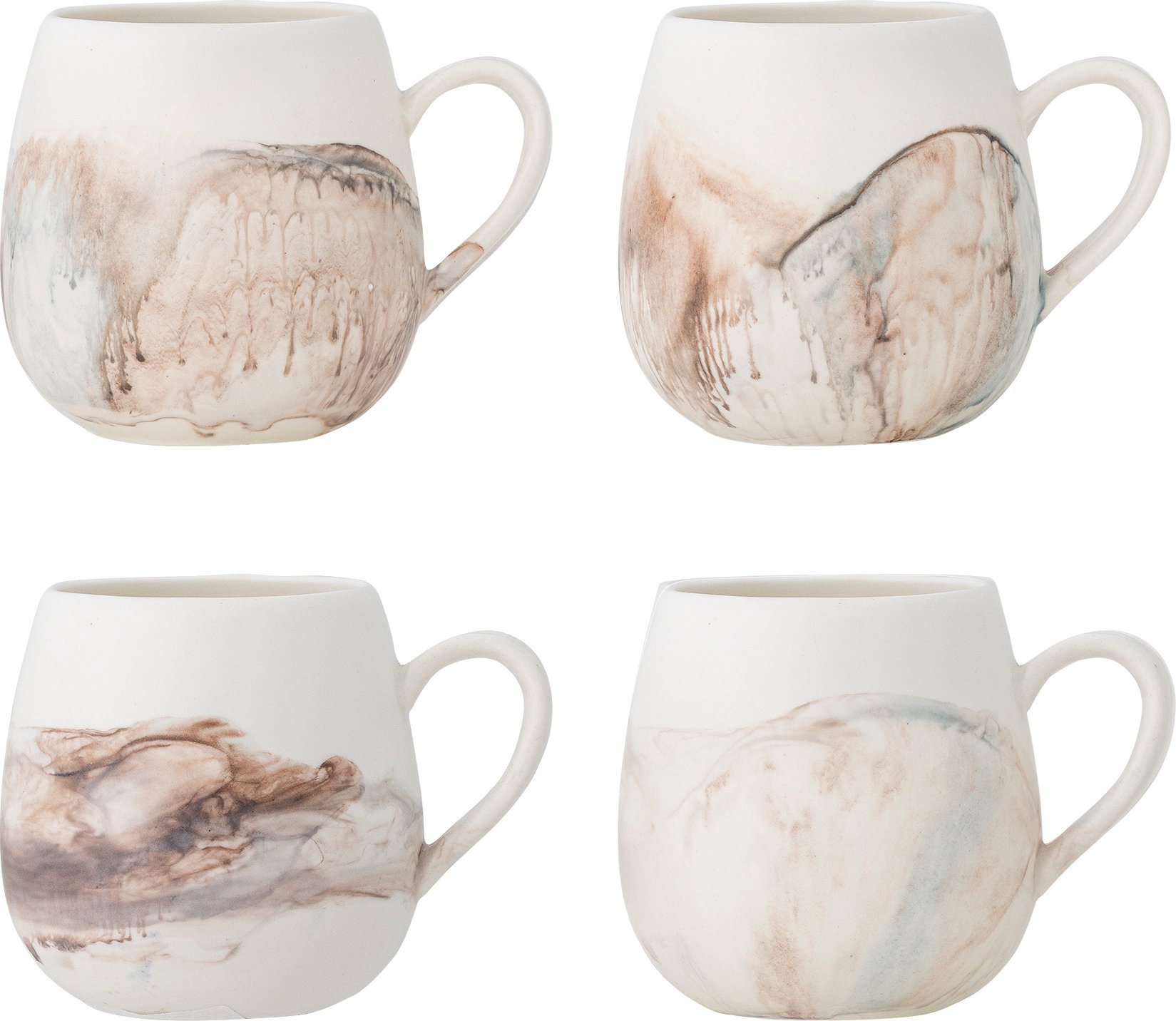 Kubki Lyre 250 ml beżowe 4 szt.