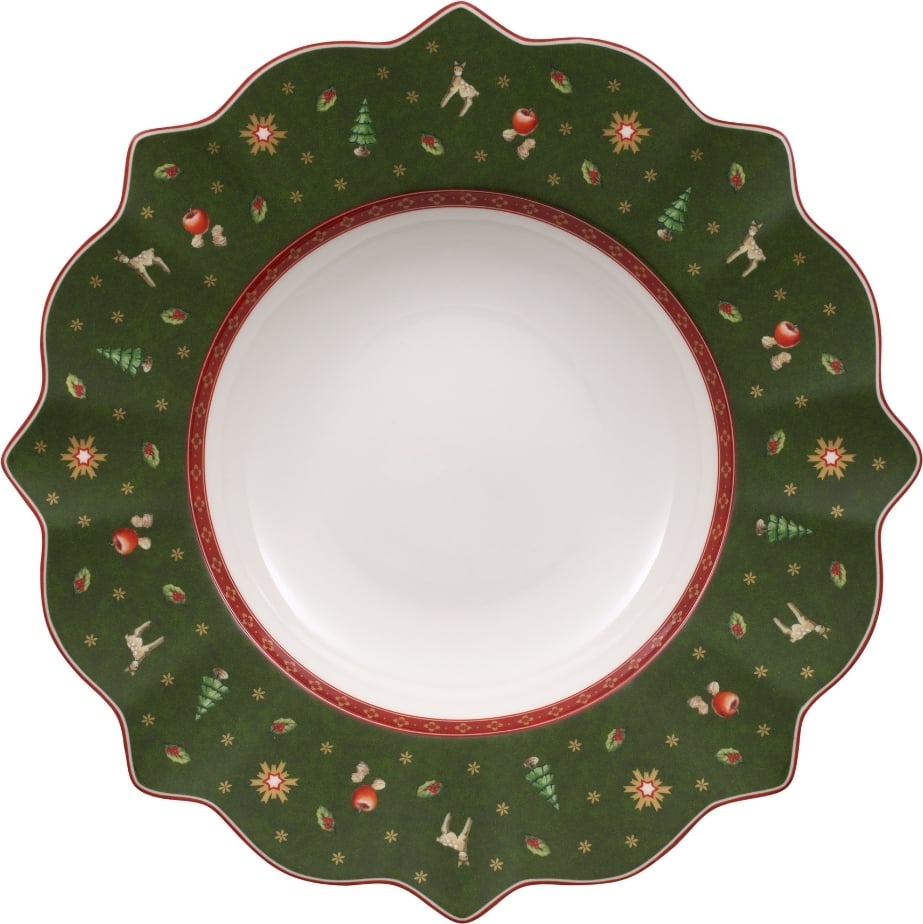 Talerz głęboki Toys Delight 24 cm zielony