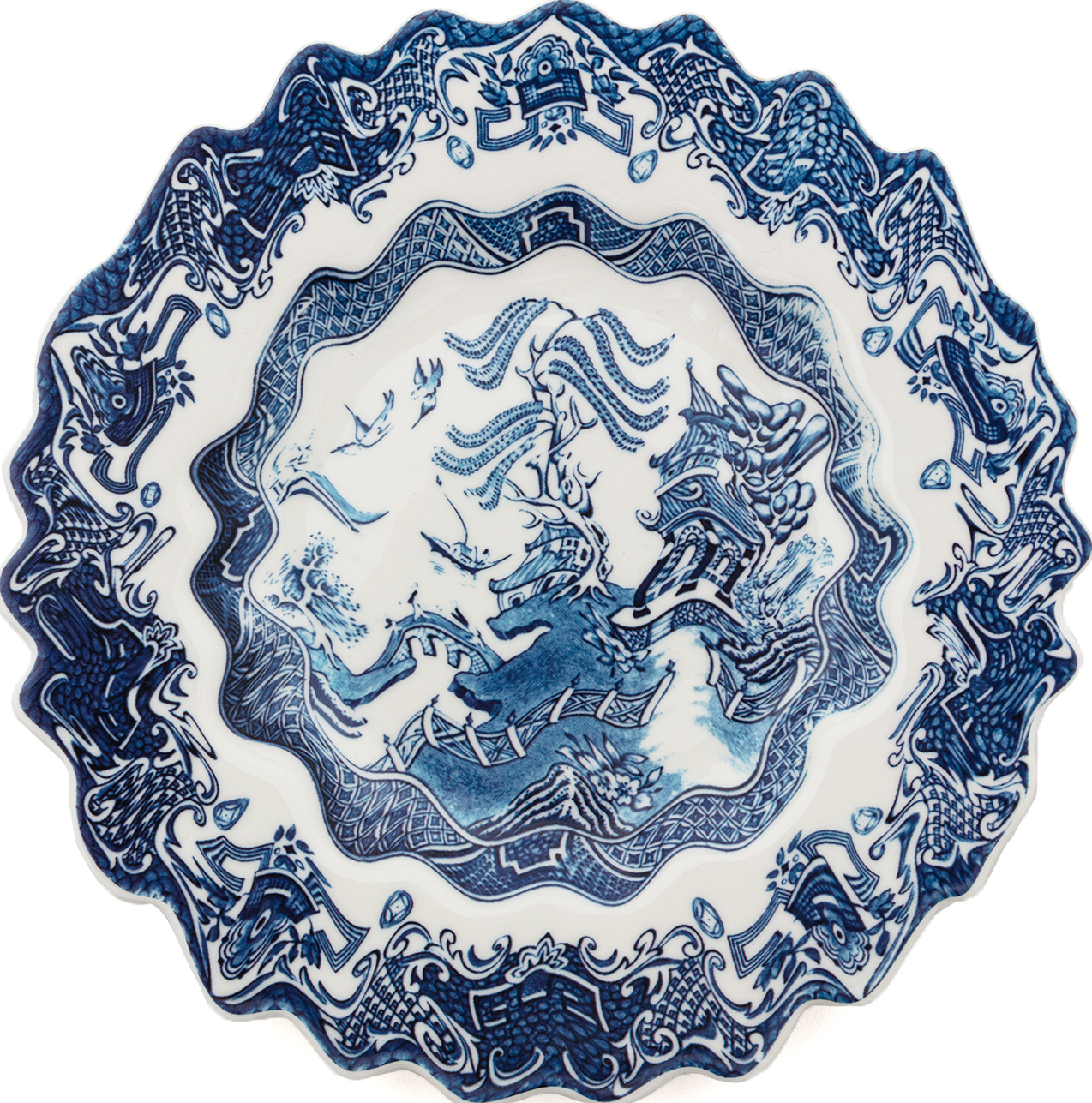 Talerz śniadaniowy Diesel Classics on Acid Willowave 21 cm