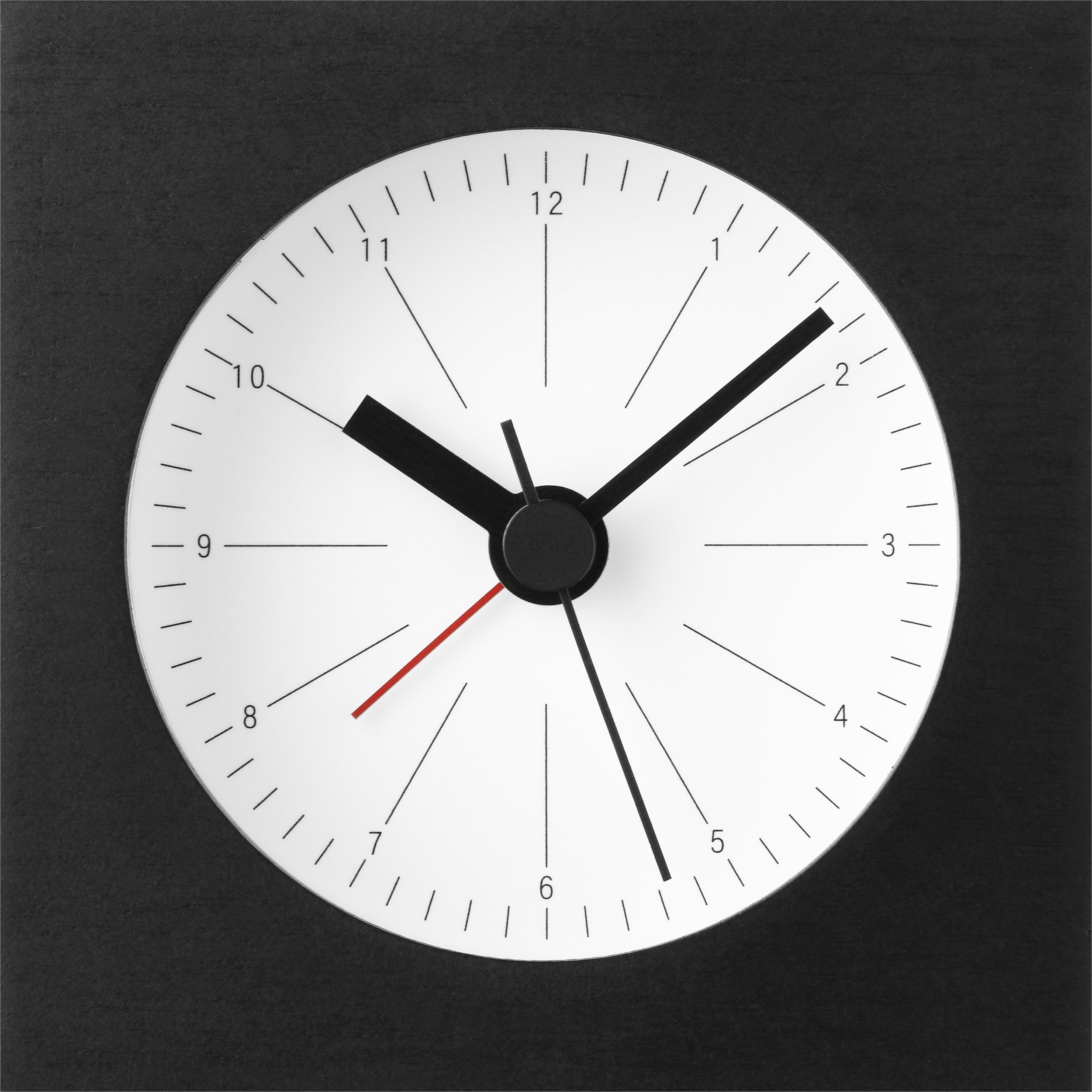 Budzik City Pop czarno-biały małe cyfry