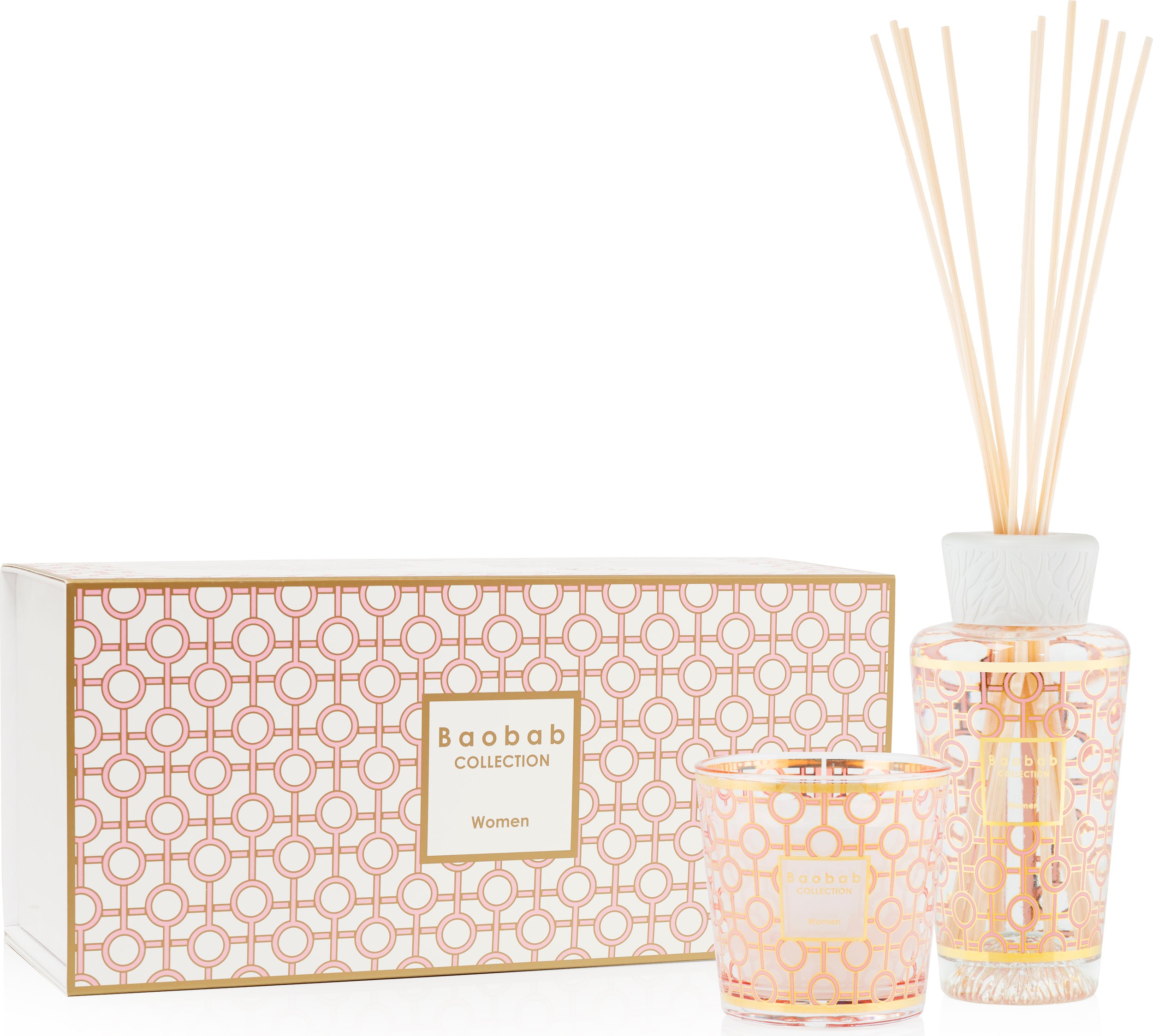 Świeca i dyfuzor zapachowy My First Baobab Gift Women 2 el.